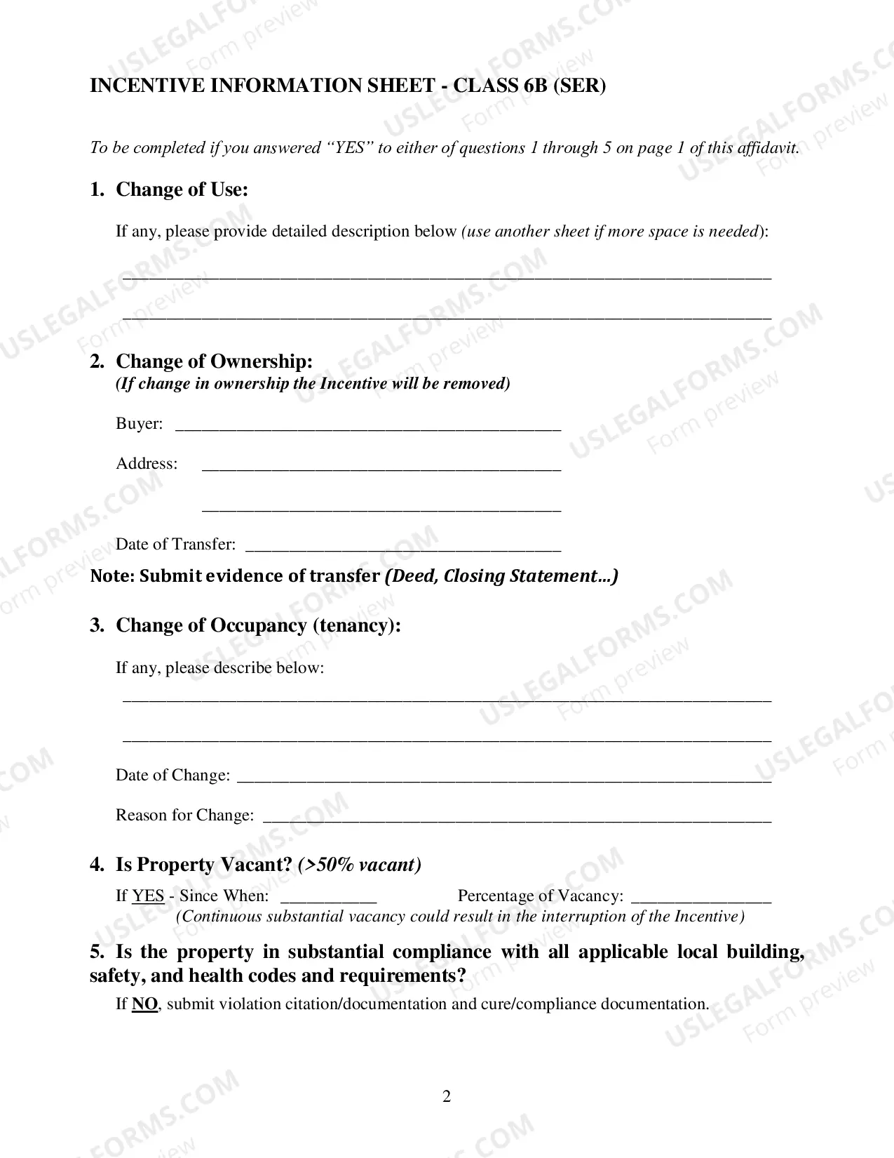 Preview 2017 Class 6B SER affidavit