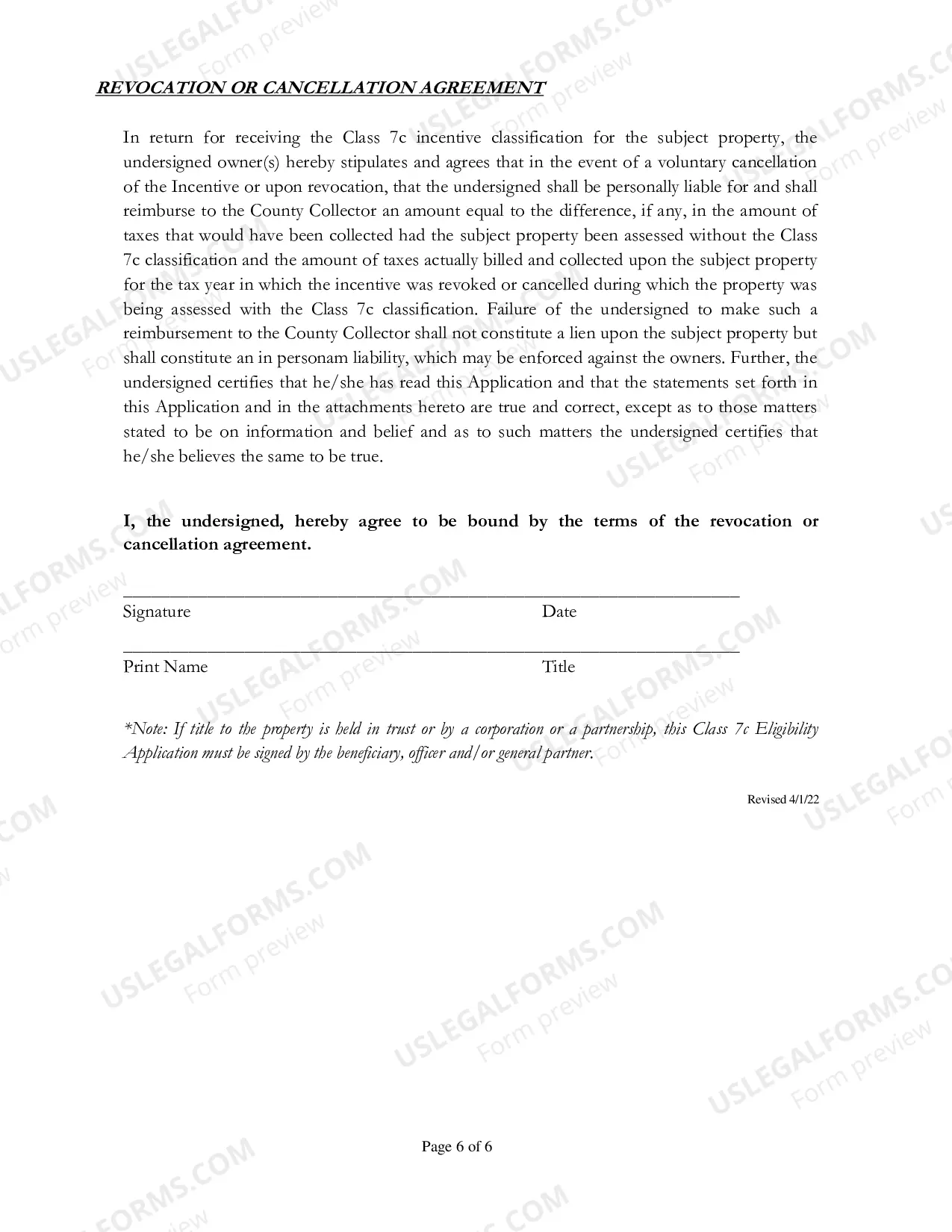 Preview CLaSS 7C ELIGIBILITY aPPLICaTION