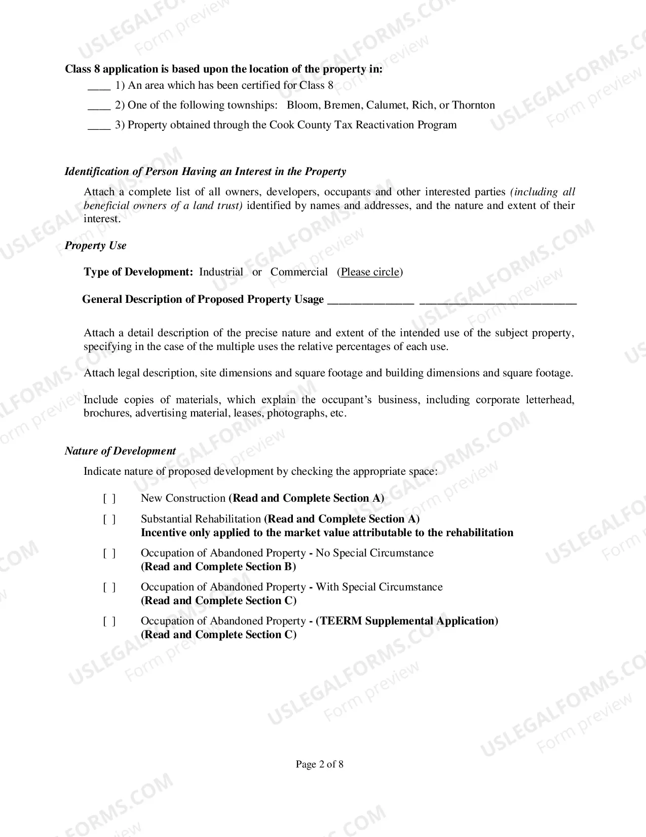 Preview Class 8 application