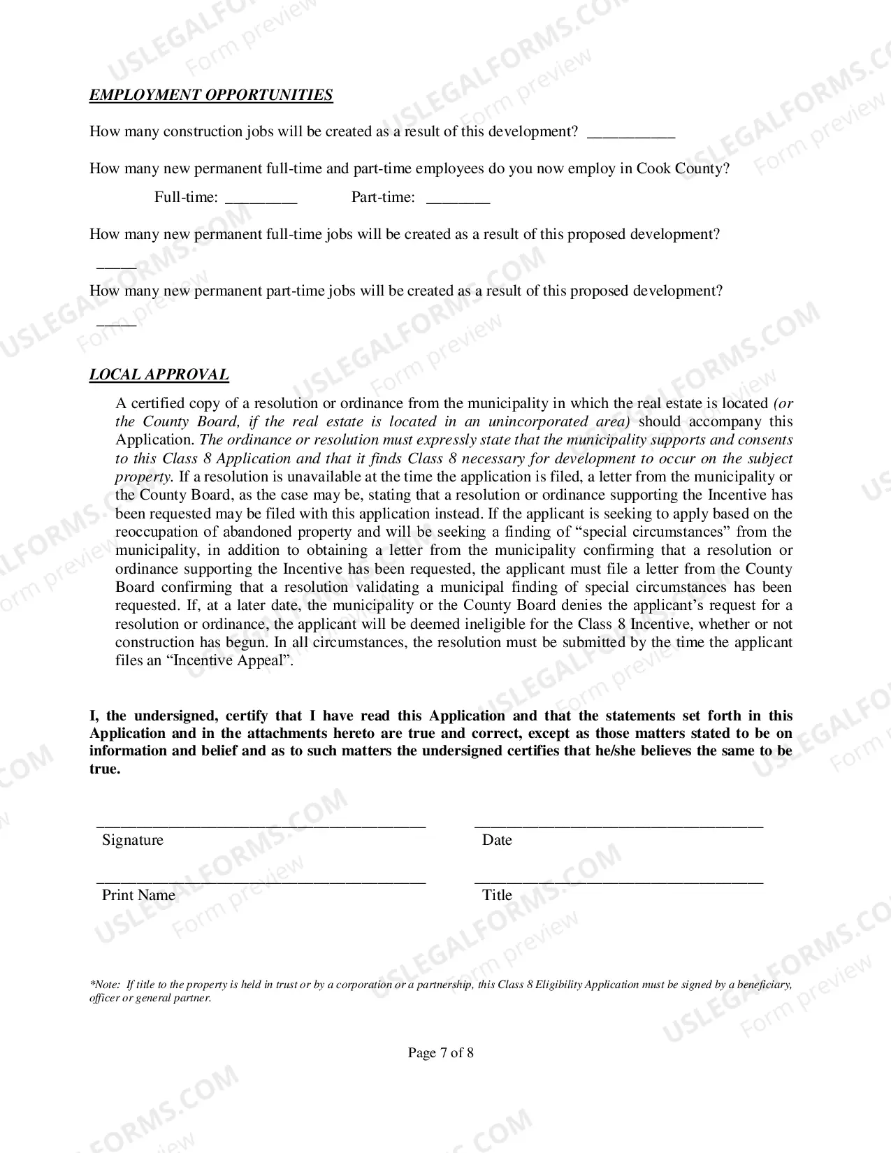 Preview Class 8 application