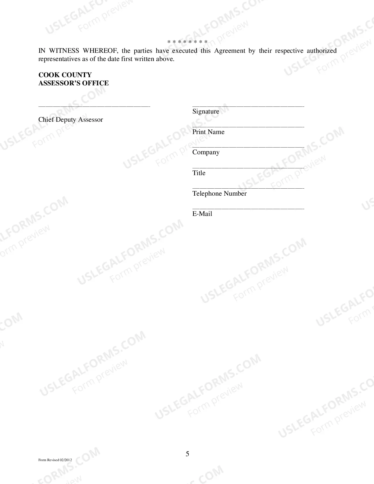Preview Database Subscription agreement