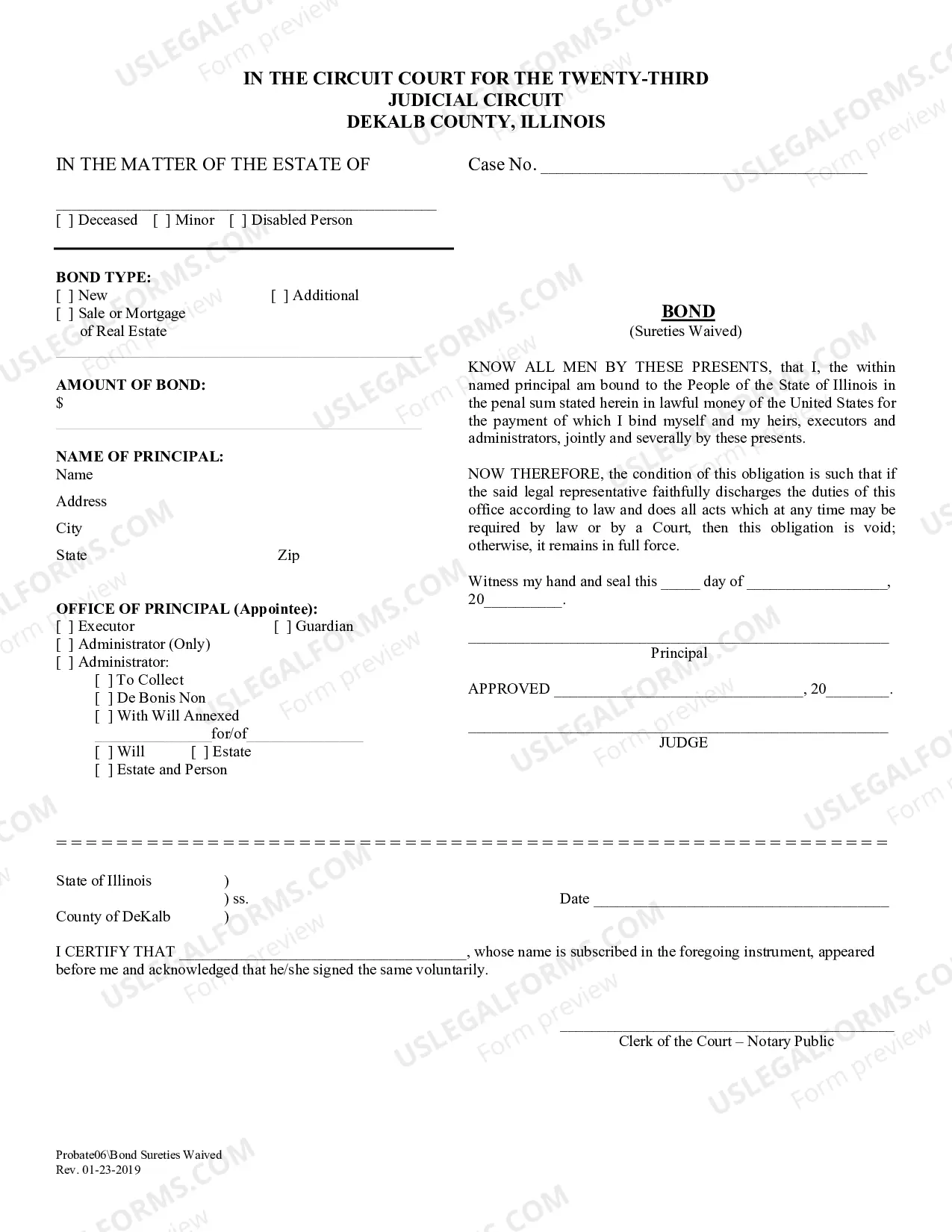 Preview Probate-Deceased Packet