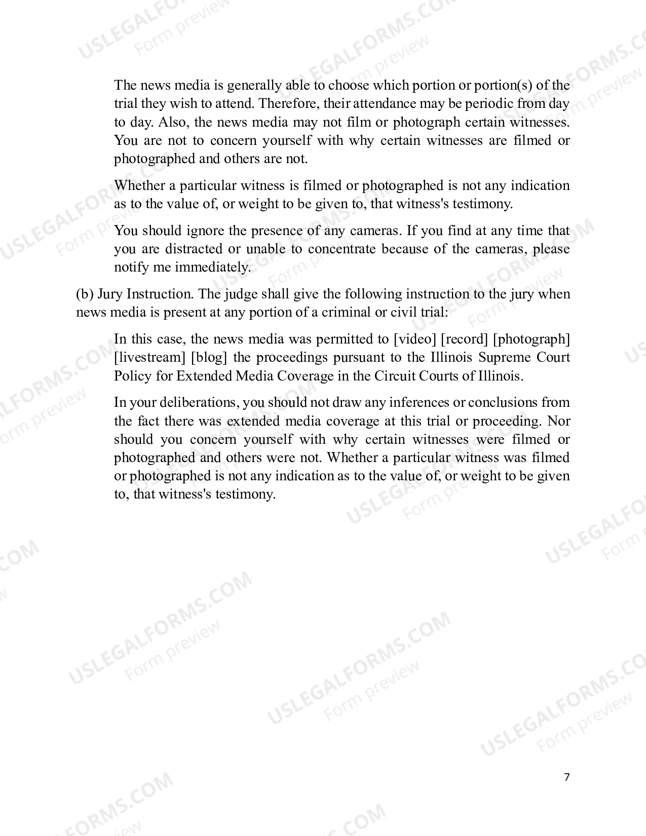 Preview Extended Media Coverage Packet