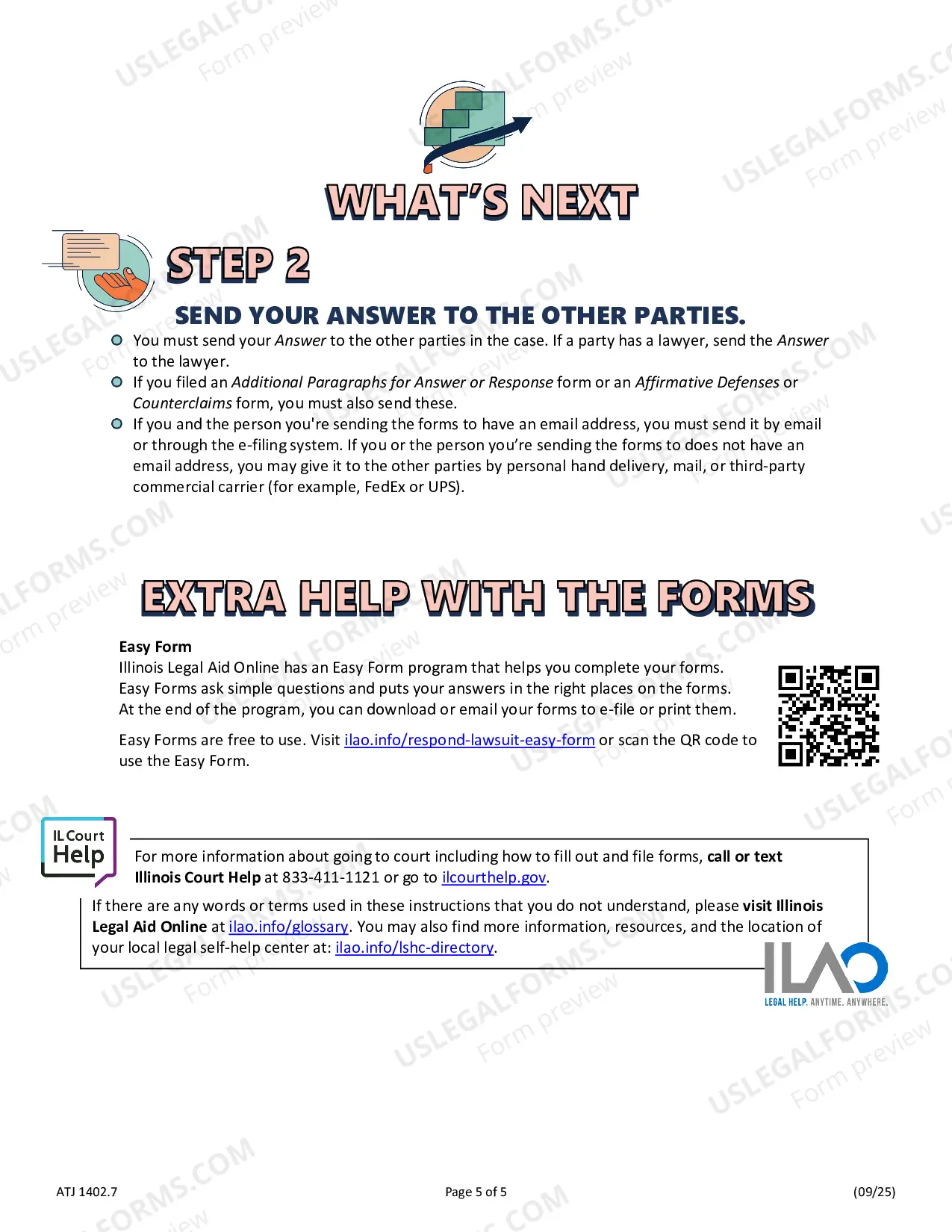 Preview How to Prepare and Send an answer/Response to Complaint/Petition