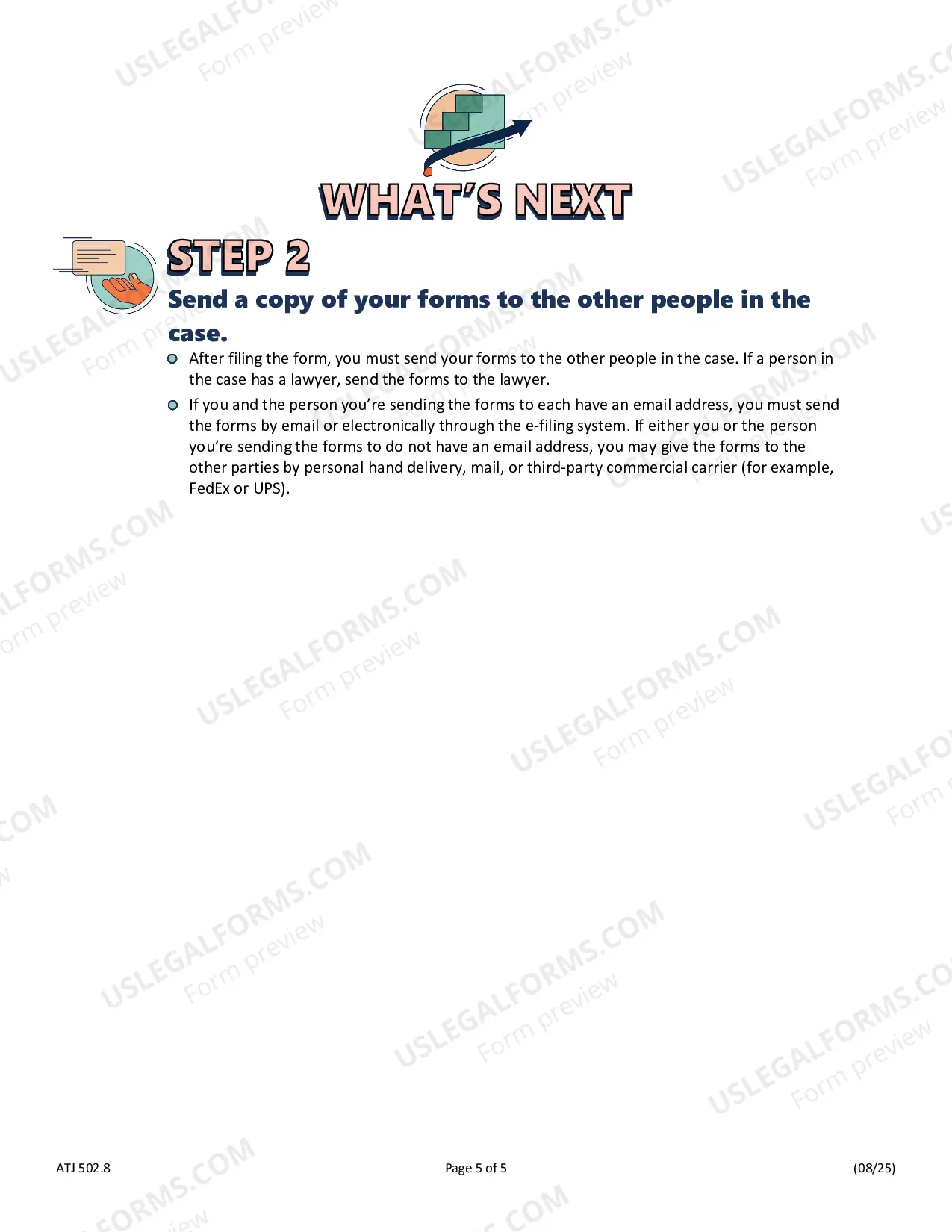 Preview How to File an appearance