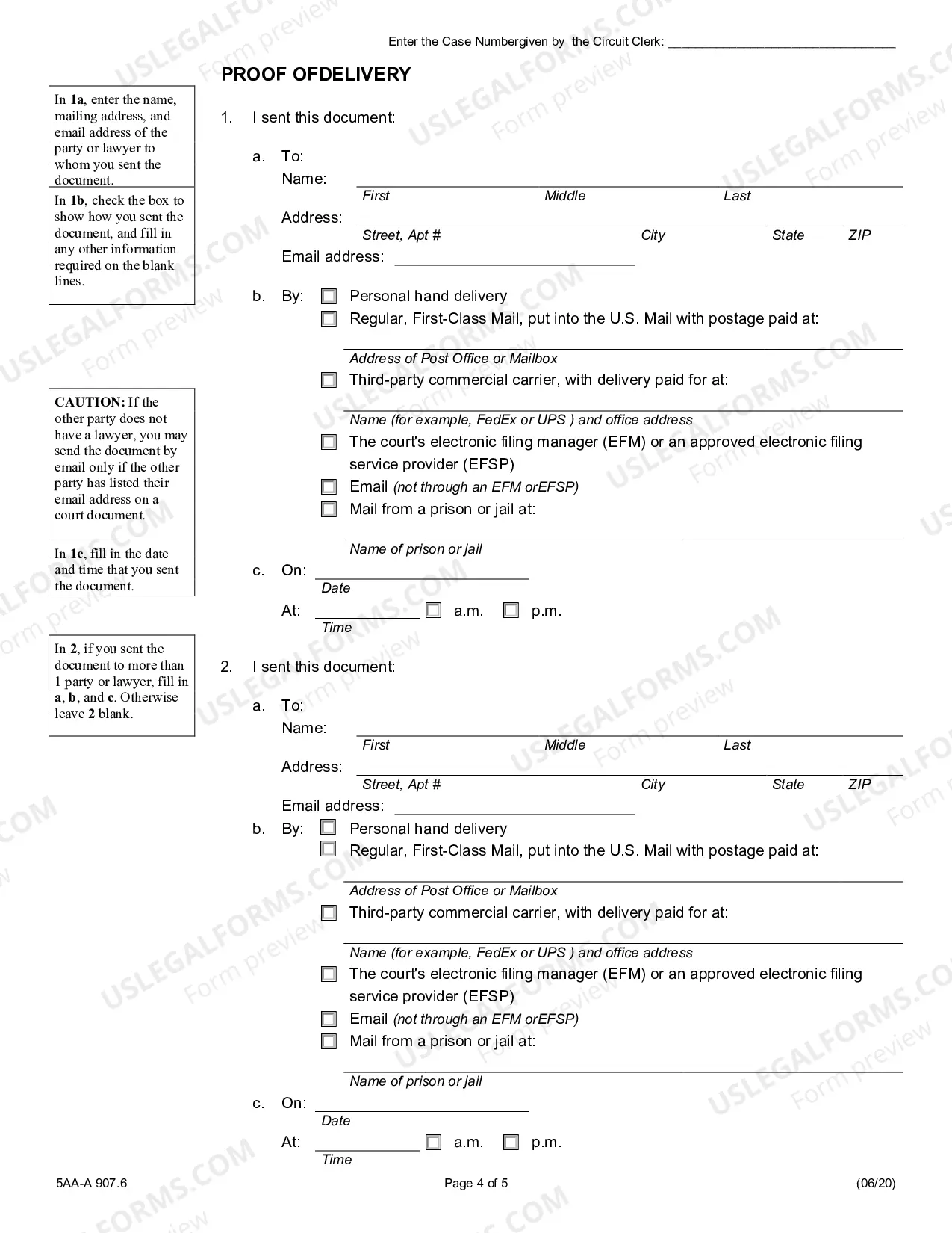 Preview Mortgage Foreclosure appearance & answer