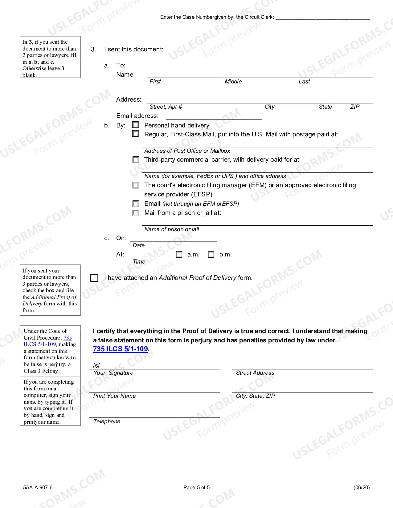 Preview Mortgage Foreclosure appearance & answer