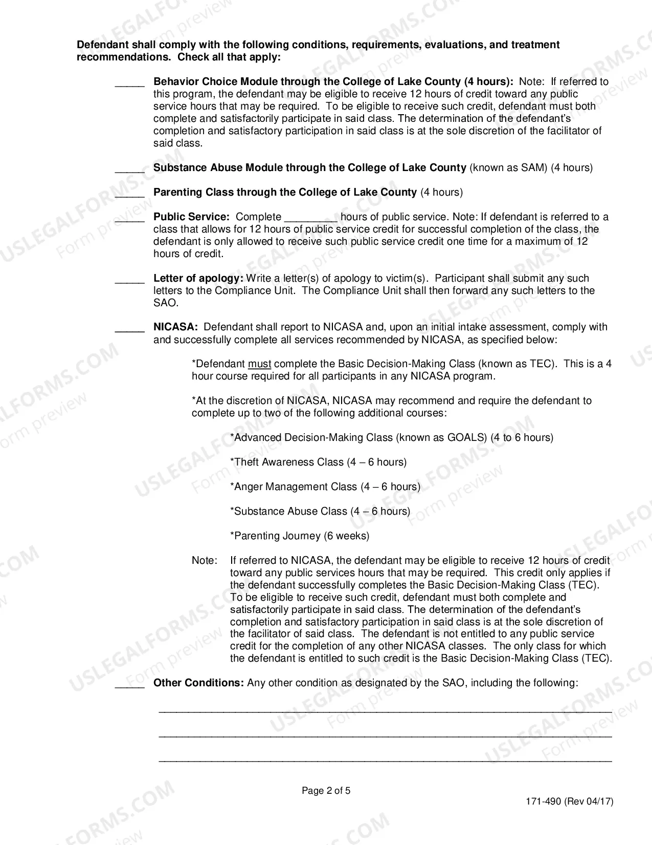 Preview Misdemeanor alternative Prosecution Program agreement