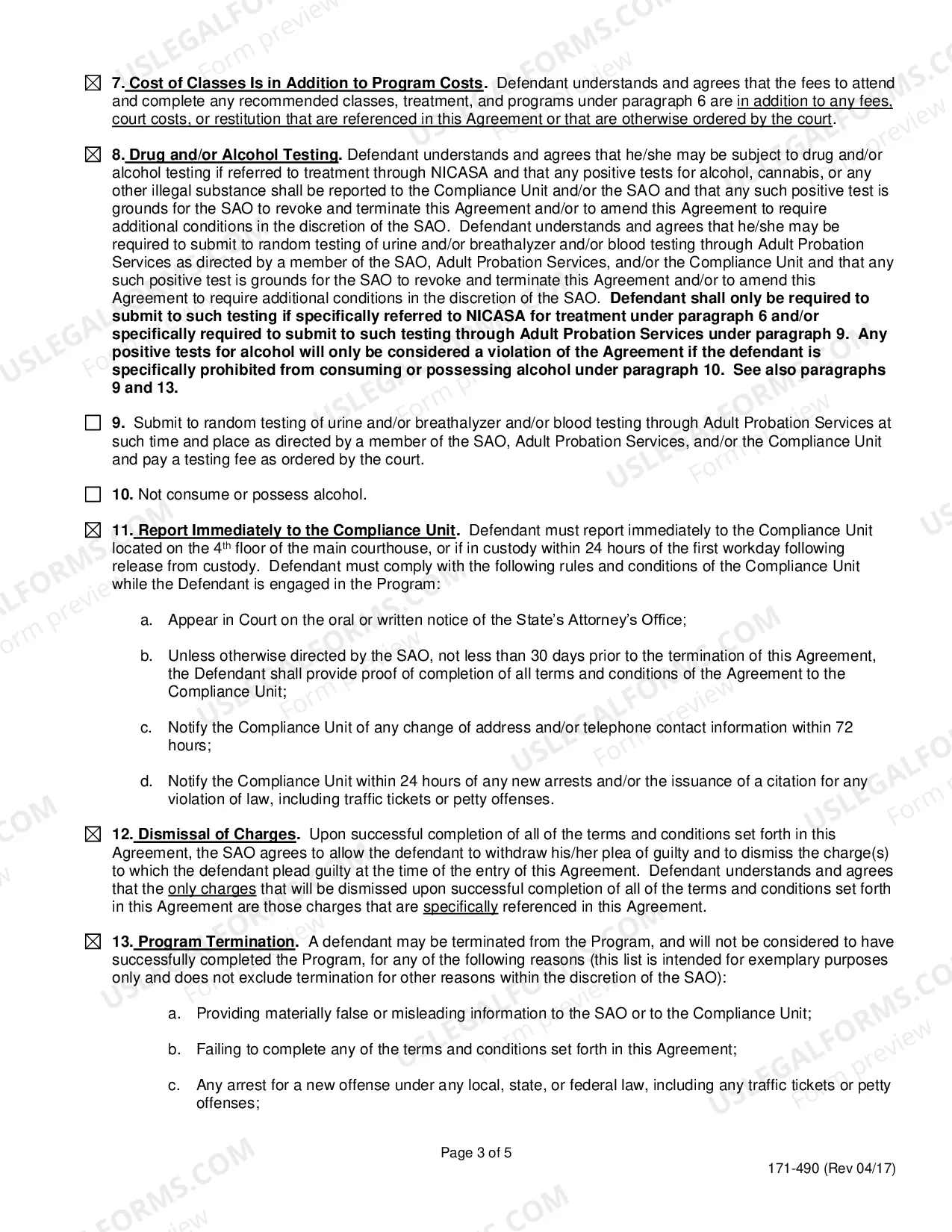 Preview Misdemeanor alternative Prosecution Program agreement