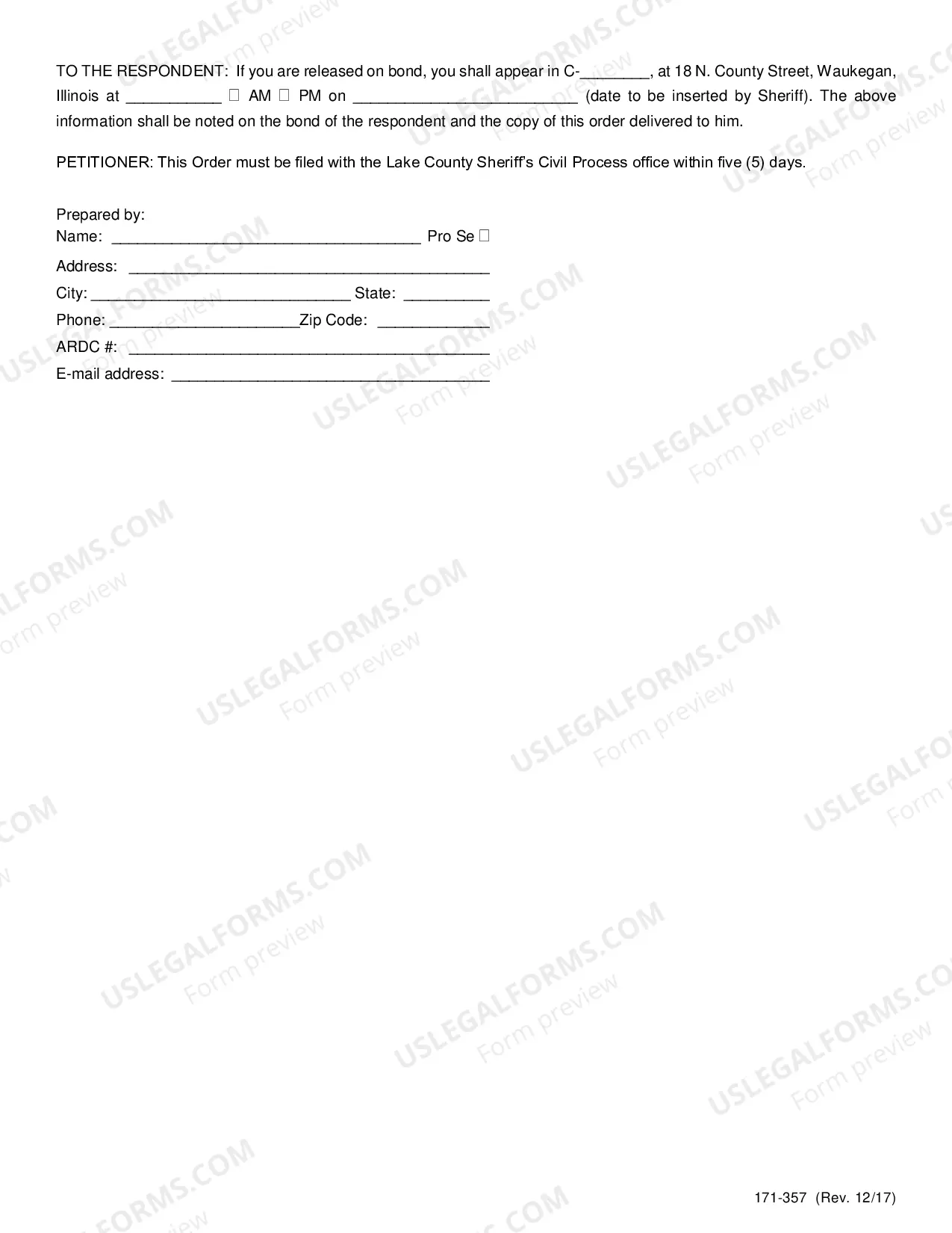 Preview Body Attachment Order