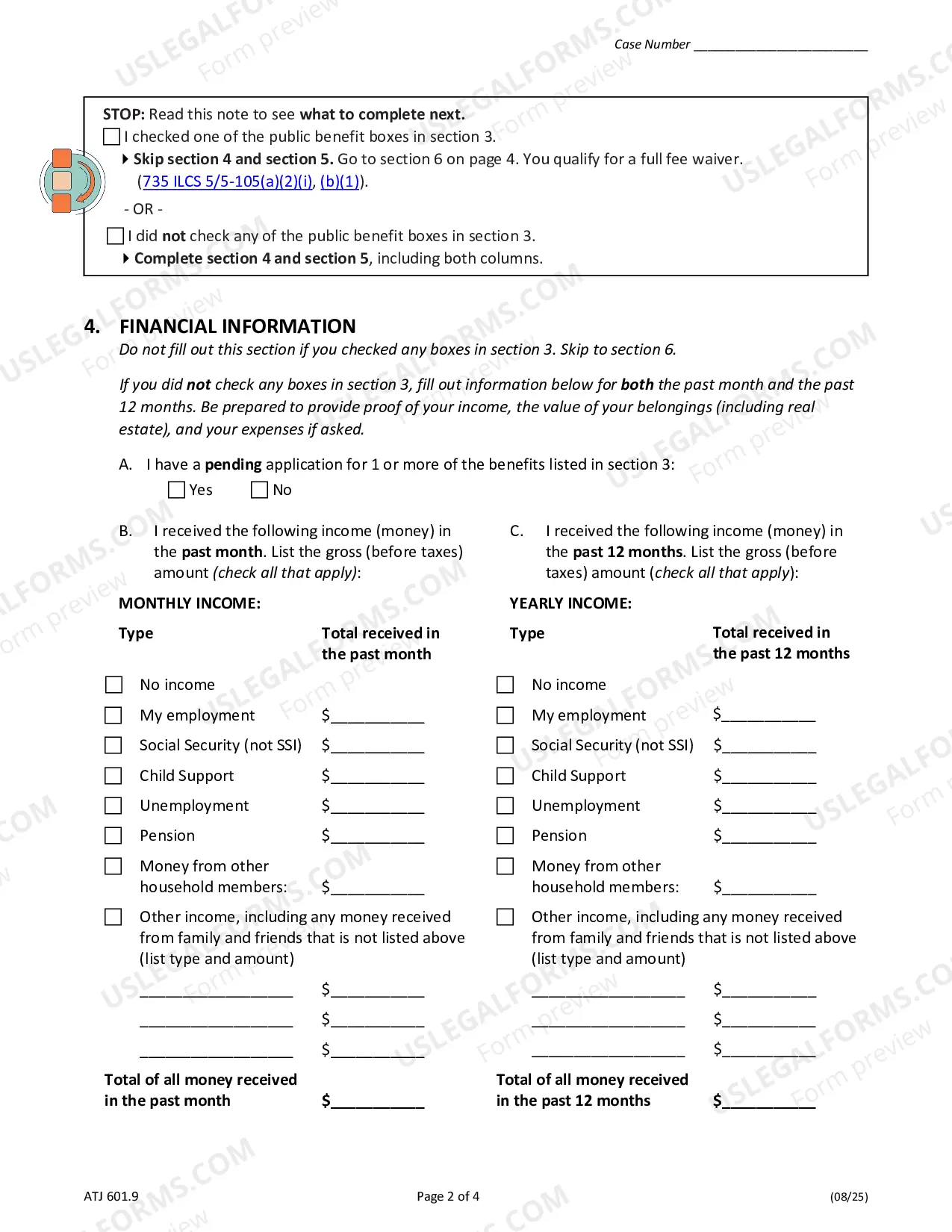 Preview Fee Waiver-APPlication