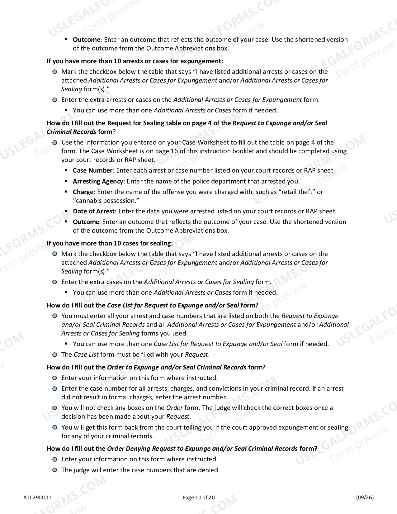 Preview How to Expunge or Seal Criminal Record (SCa)