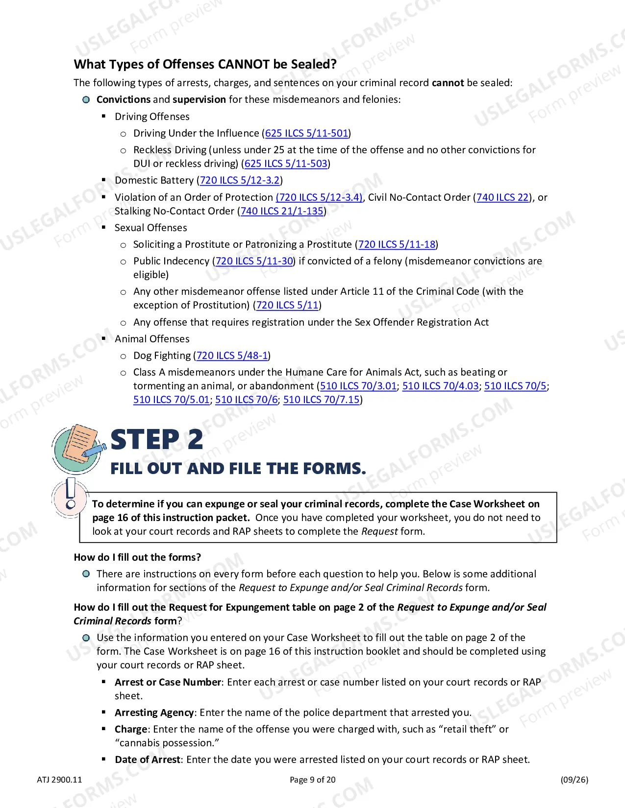 Preview How to Expunge or Seal Criminal Record (SCa)