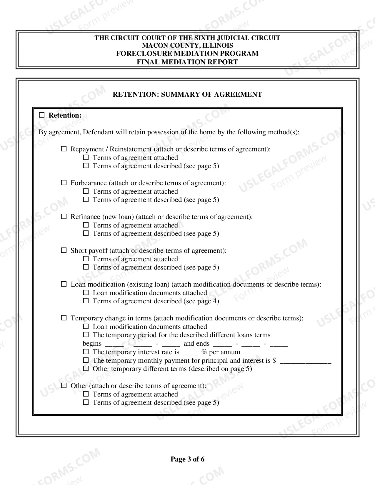 Preview Final Mediation Report