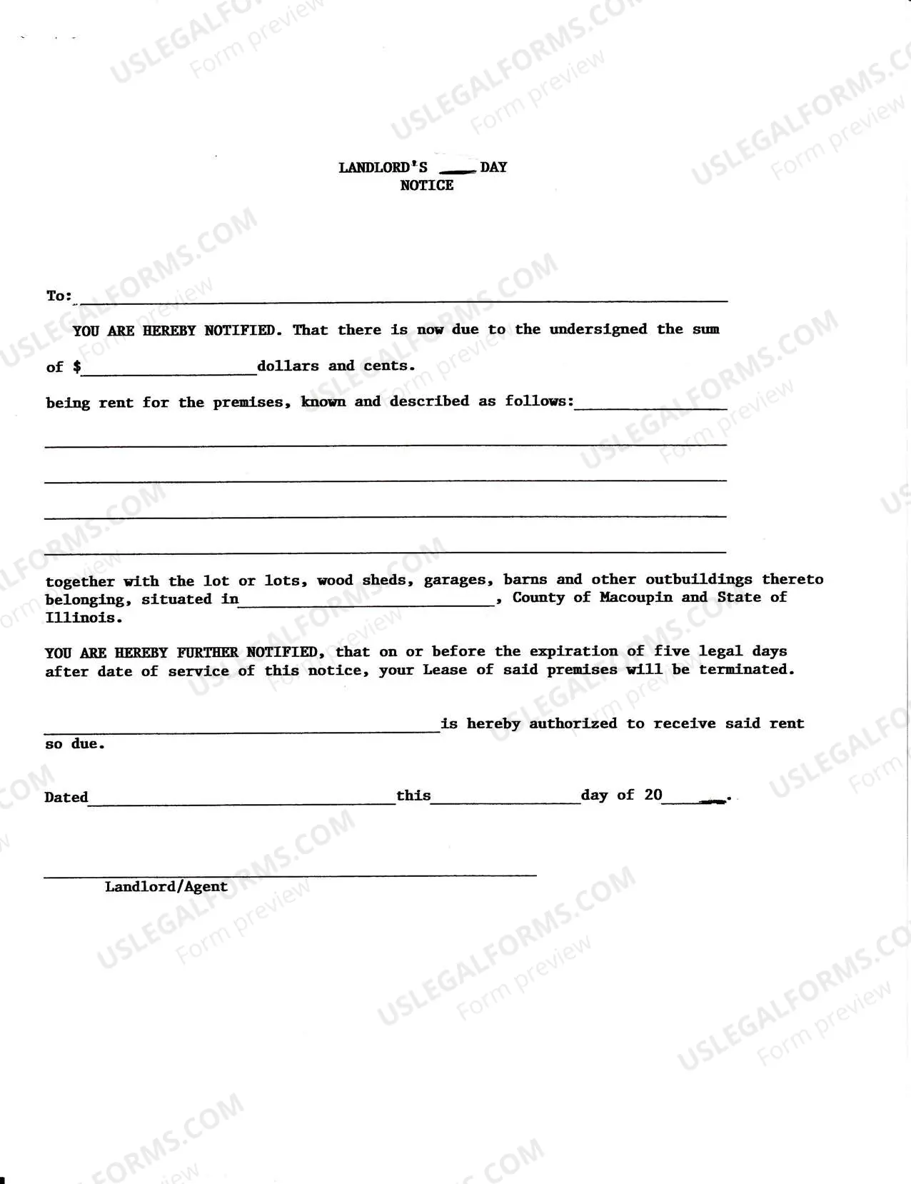Preview Complaint in Forcible Entry and Detainer
