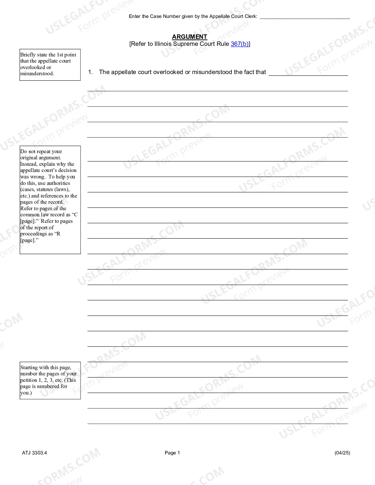 Preview Petition for Rehearing