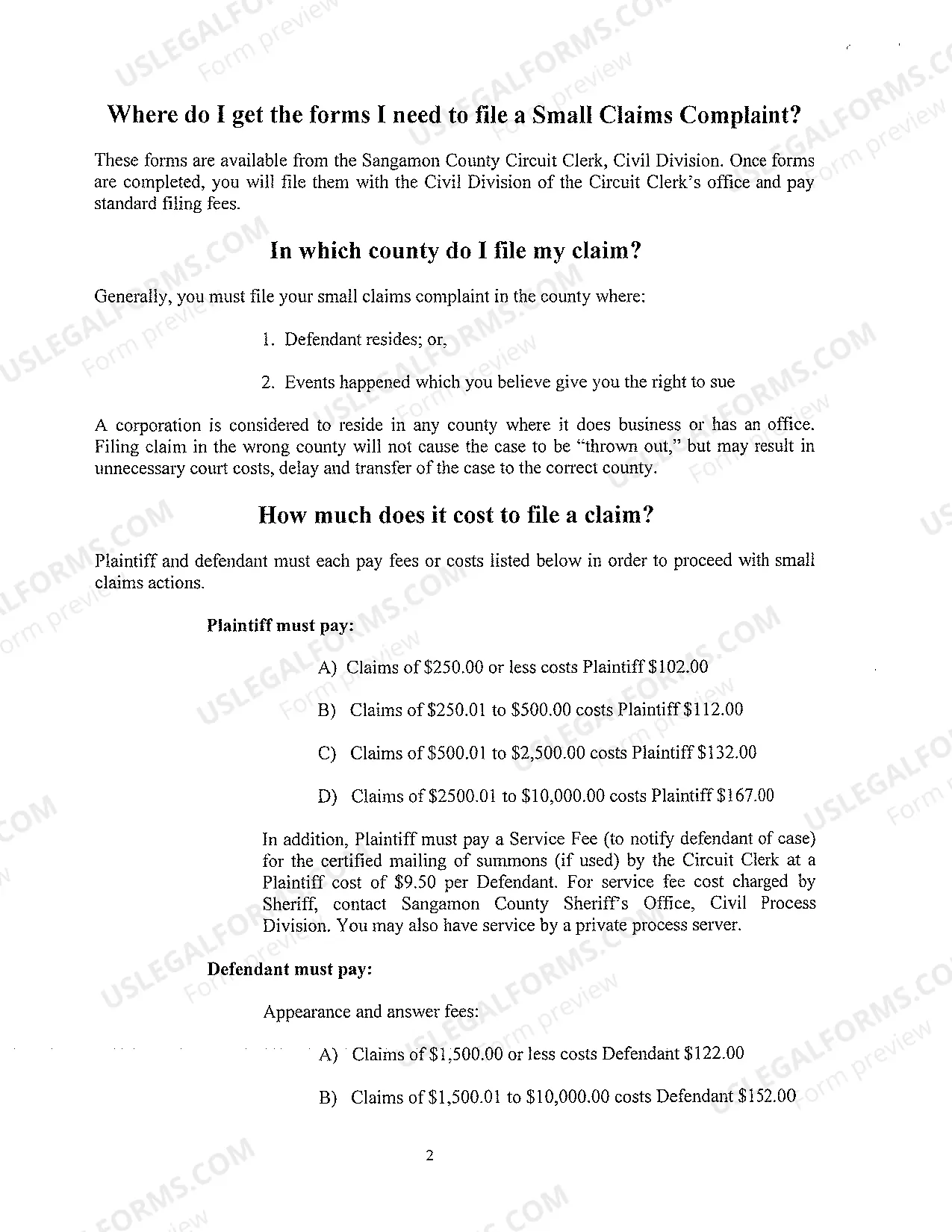 Preview Small Claims Manual