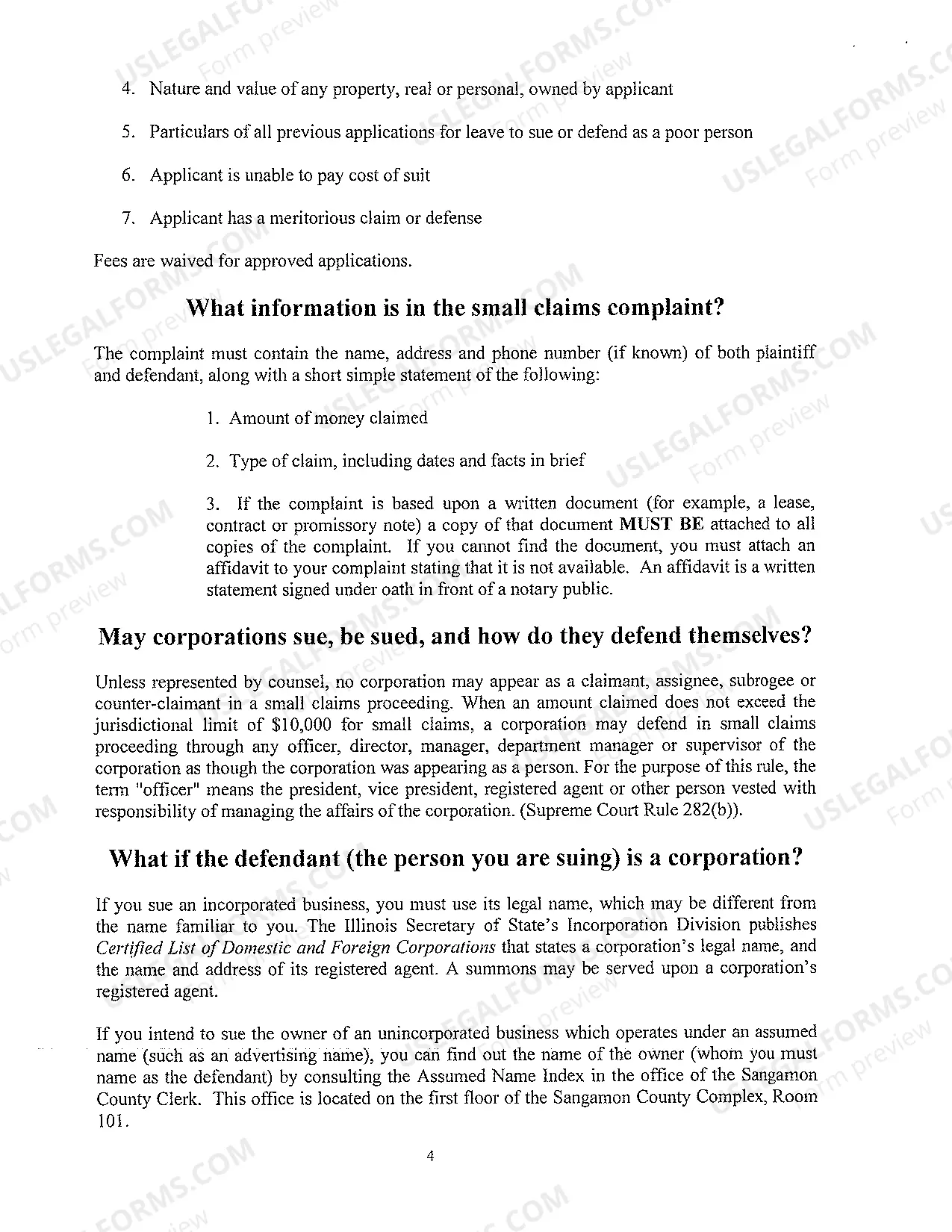Preview Small Claims Manual