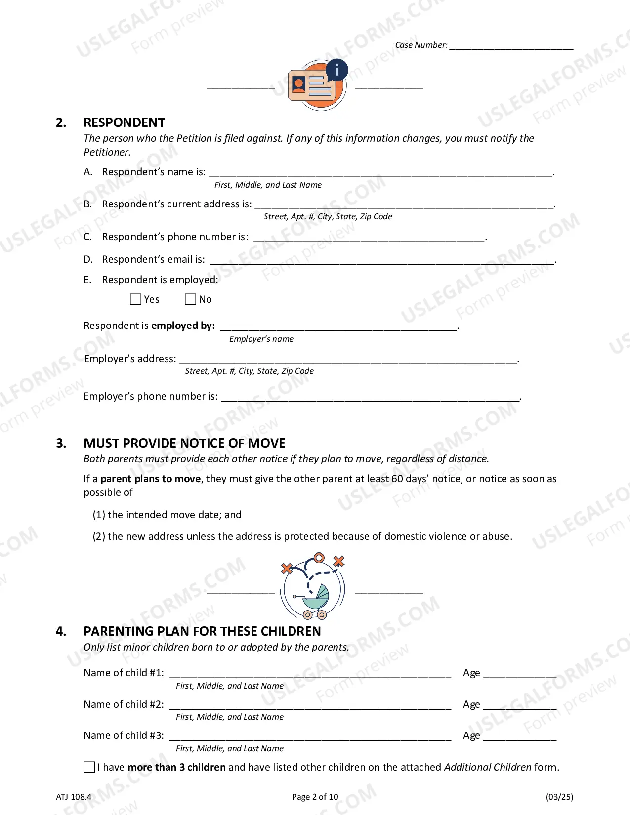 Preview Parenting Plan