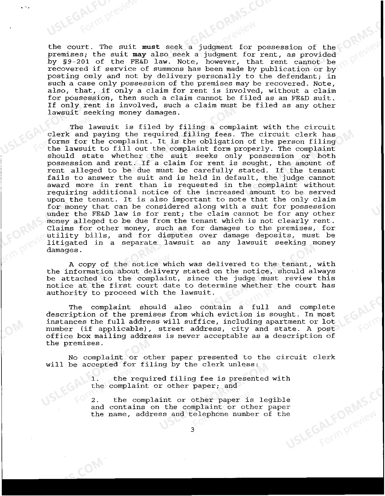 Preview Litigants Guide to FE&D