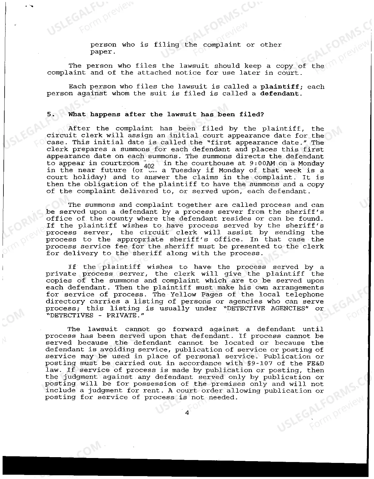 Preview Litigants Guide to FE&D
