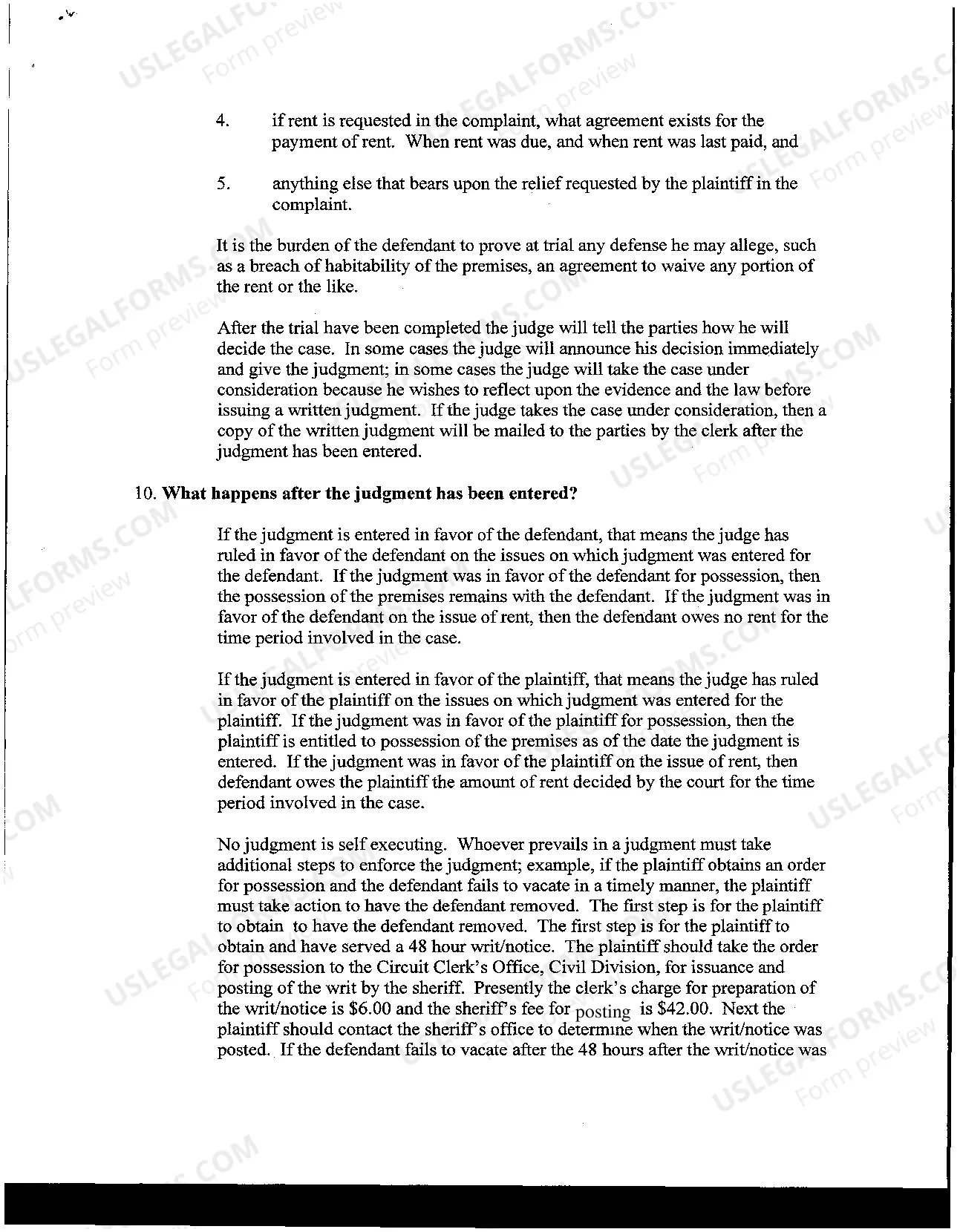 Preview Litigants Guide to FE&D