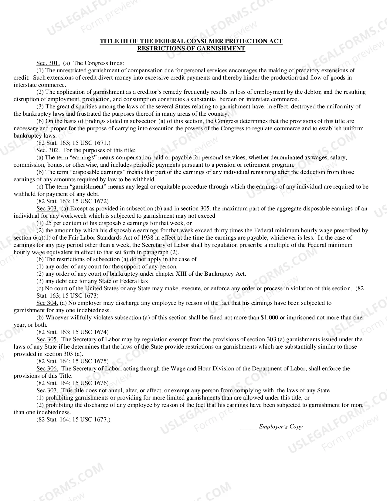Preview affidavit For Wage Deduction Order With Interrogatories