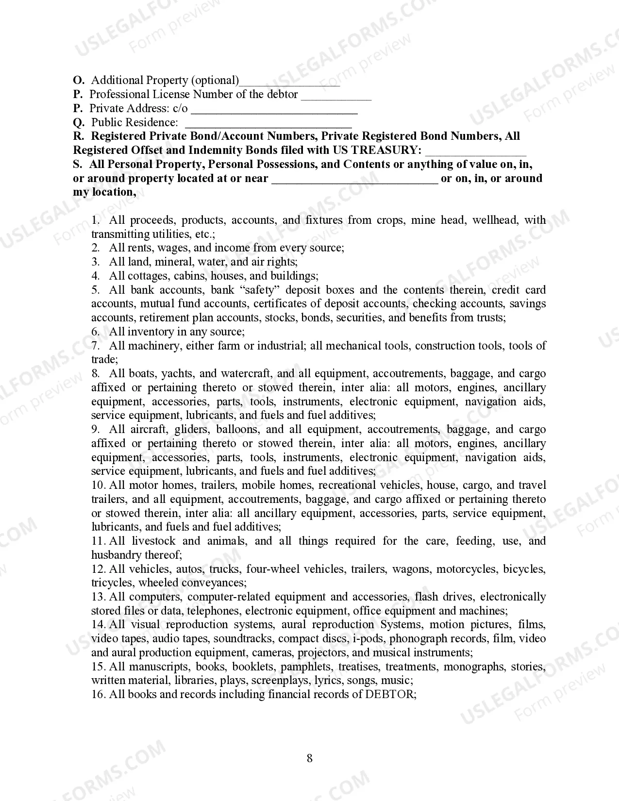 Preview Commercial Security Agreement