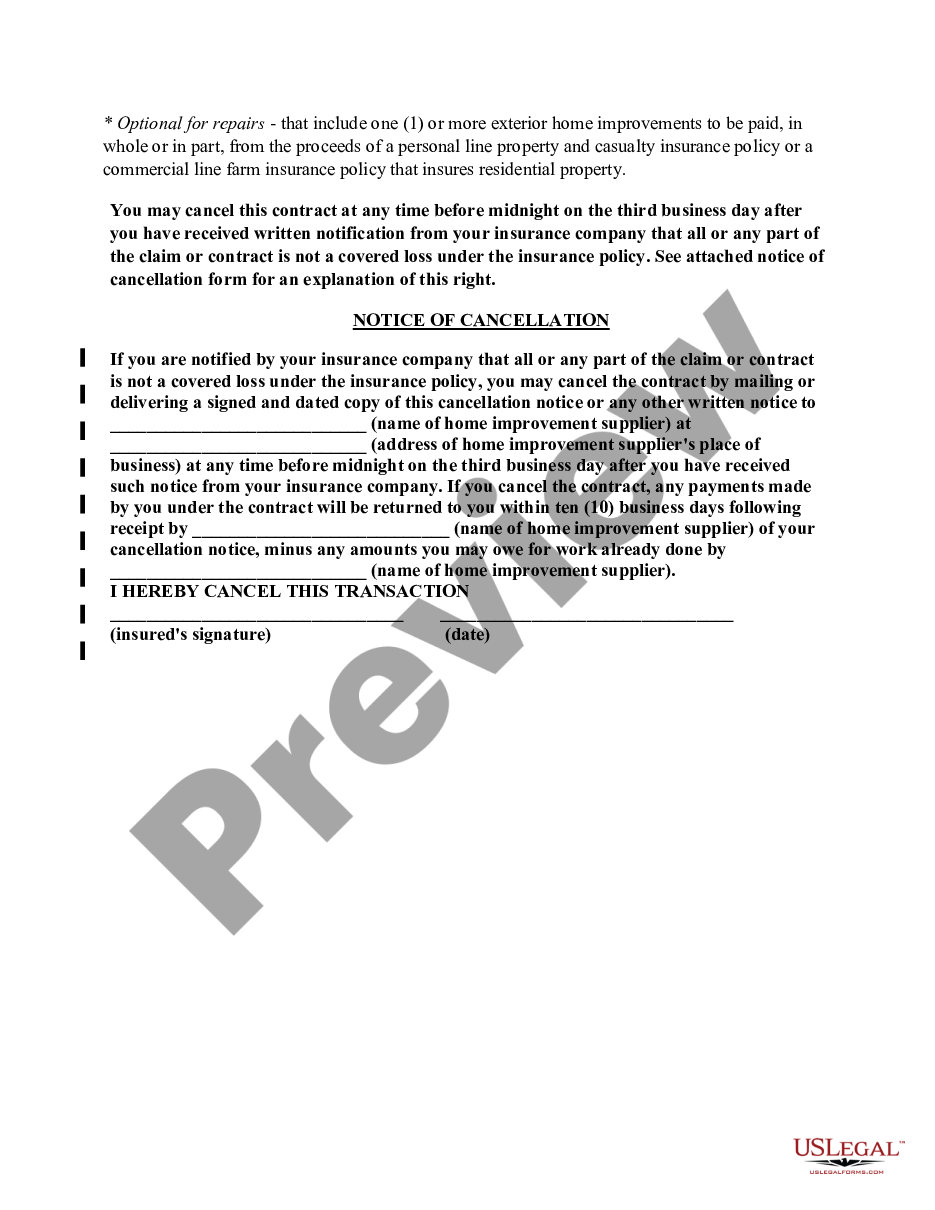 page 5 Painting Contract for Contractor preview