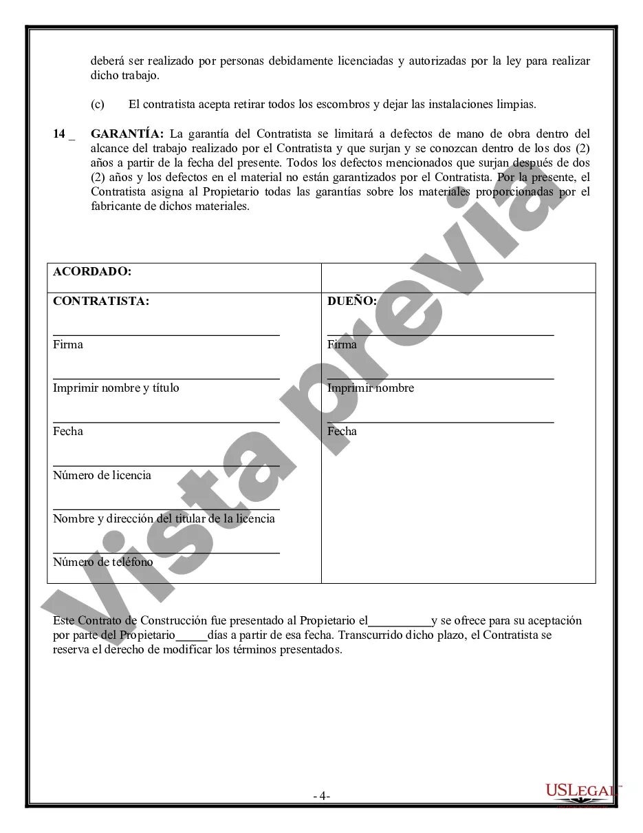Preview Contrato de carpintero de molduras para contratista