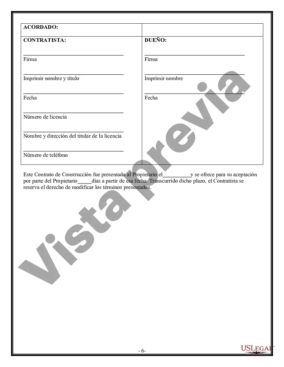 Preview Contrato de paisajismo para contratista