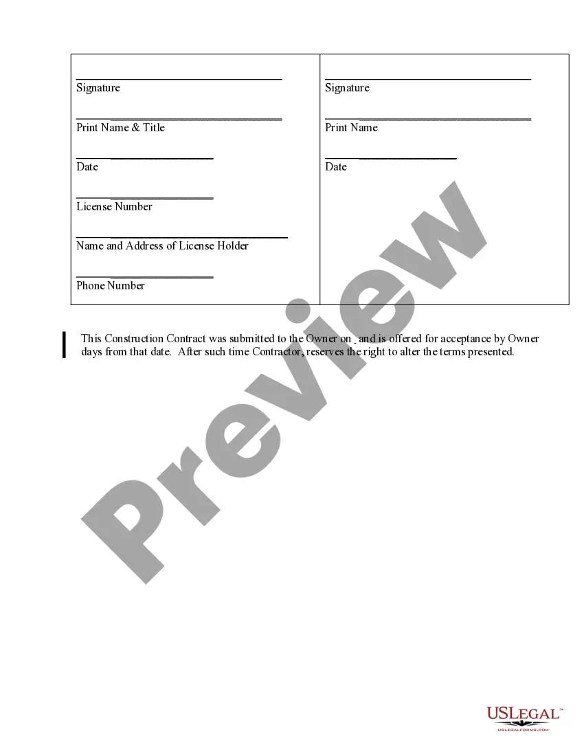 Get Excavator Contract for Contractor Preview Excavator Contract for Contractor