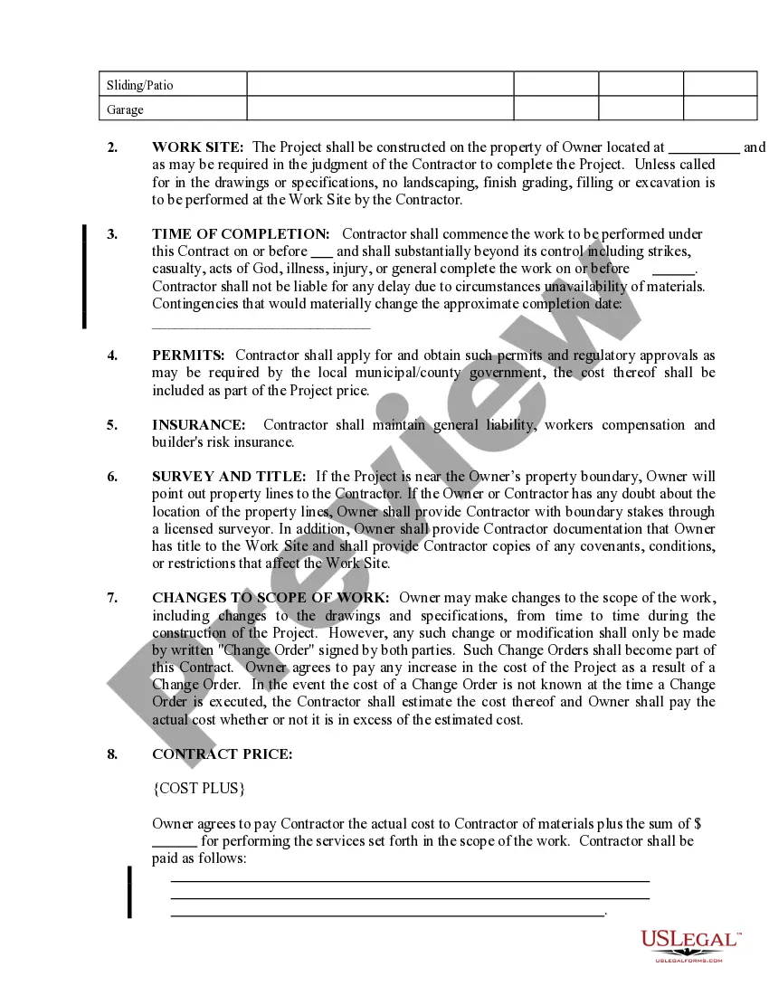 Preview Framing Contract for Contractor