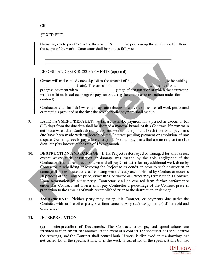 Preview Framing Contract for Contractor