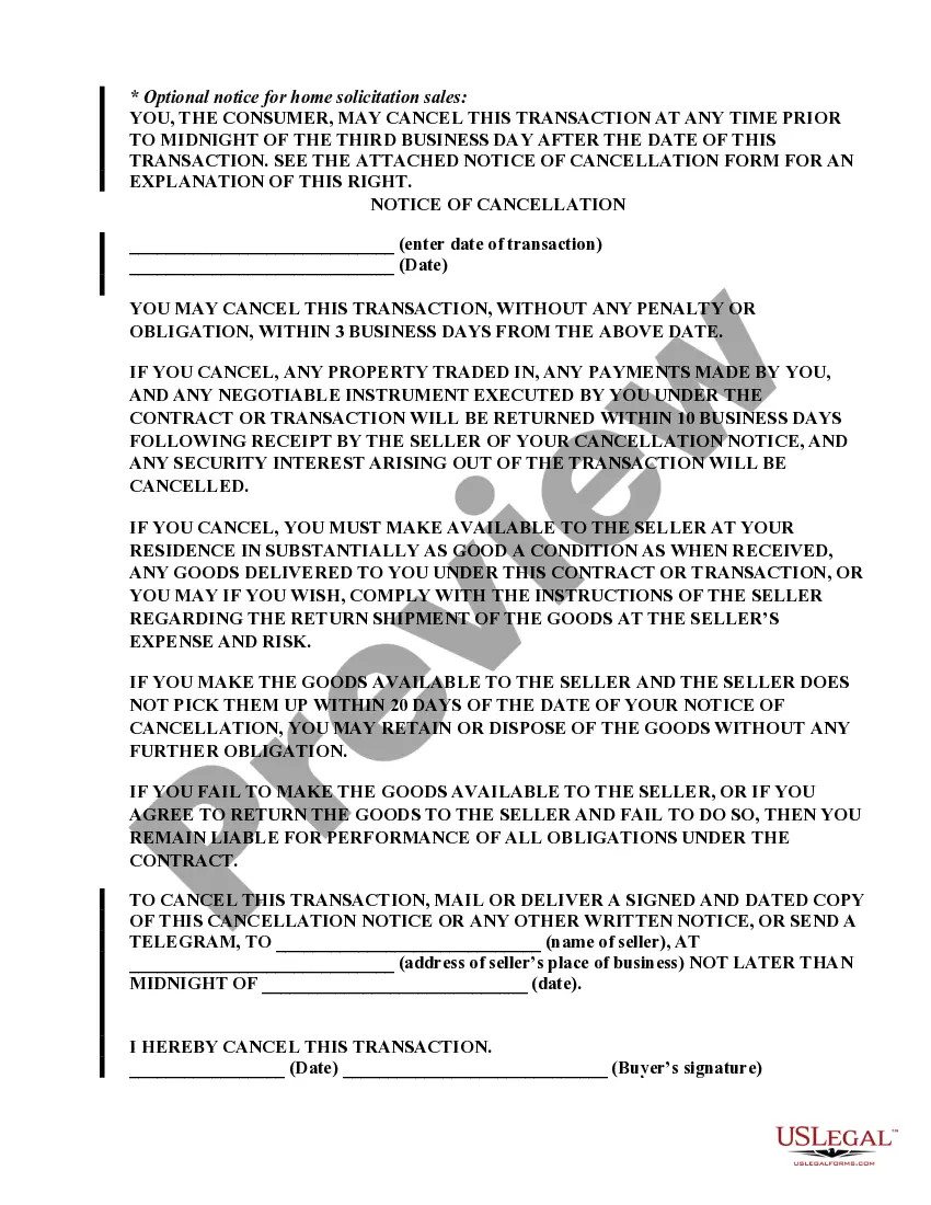 Preview Siding Contract for Contractor