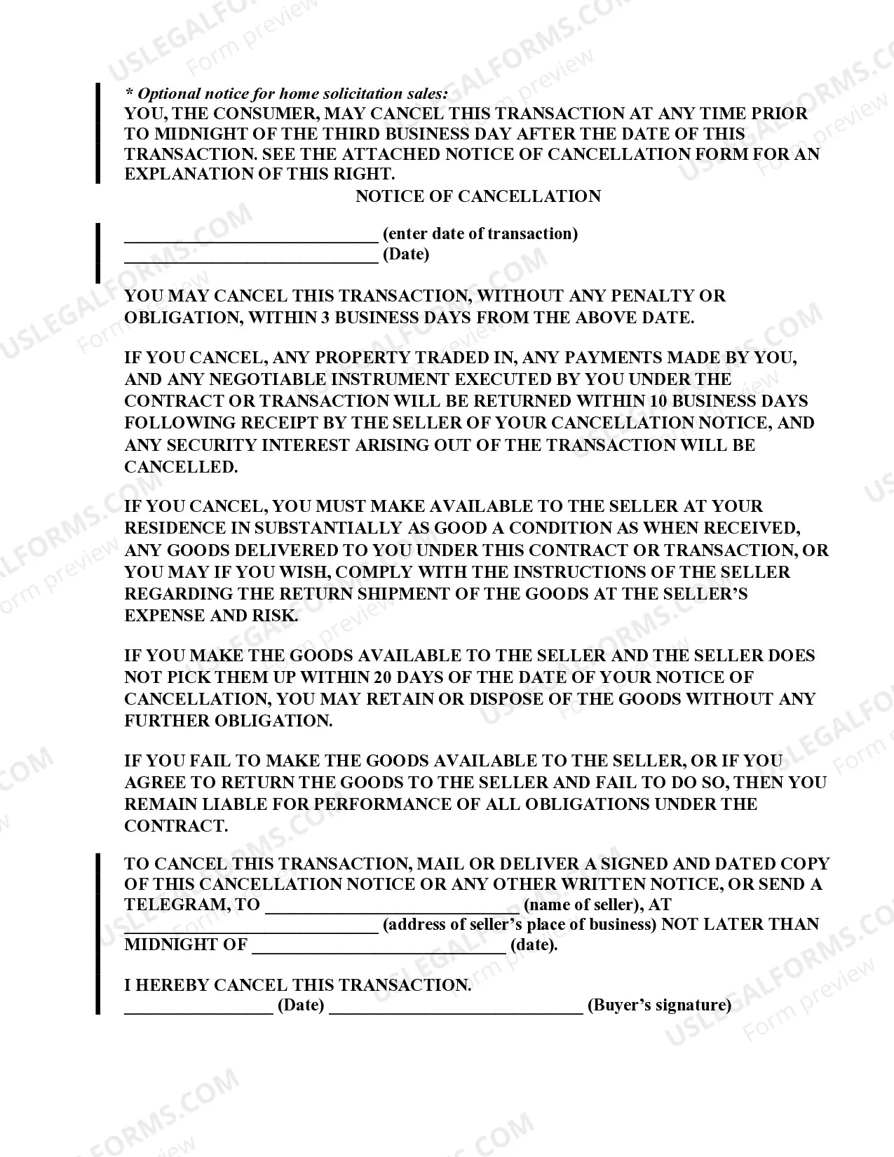 Preview Refrigeration Contract for Contractor