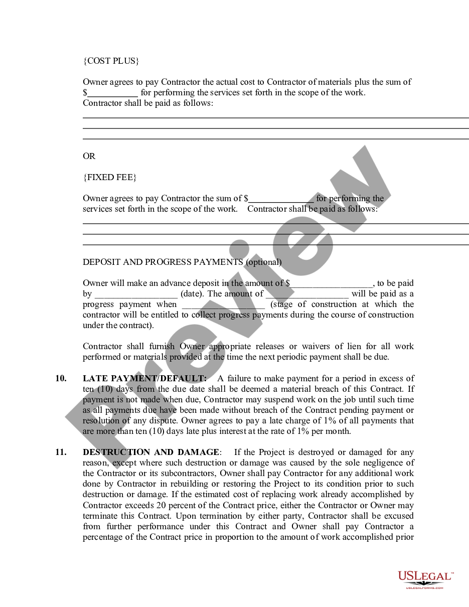 page 2 Foundation Contract for Contractor preview