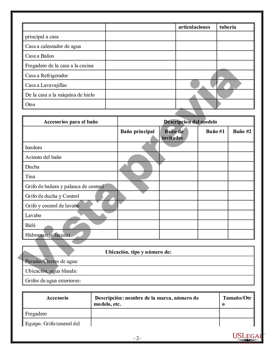 Preview Contrato de plomería para contratista