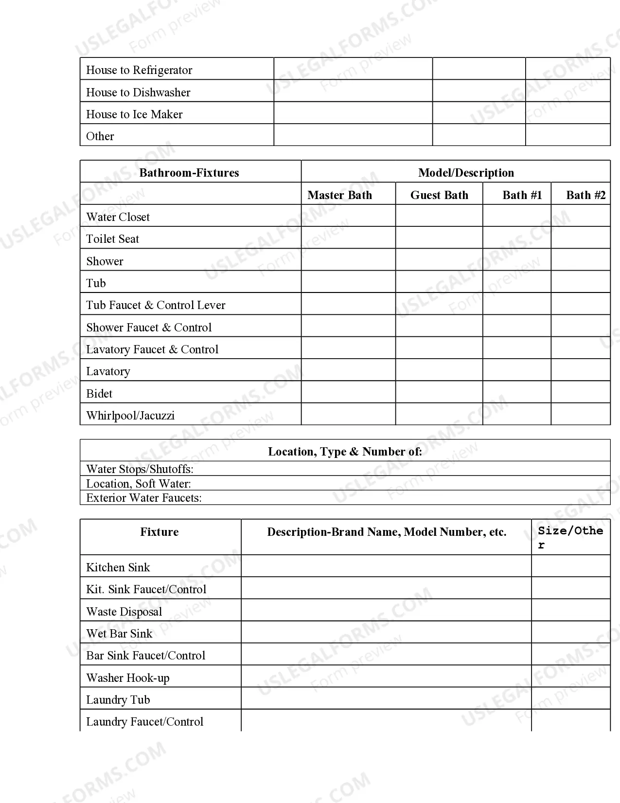 Preview Plumbing Contract for Contractor