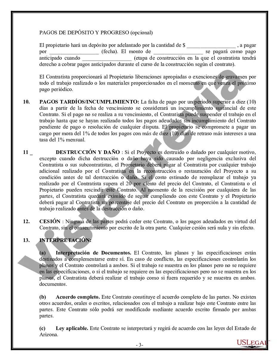 Preview Contrato de albañil para contratista