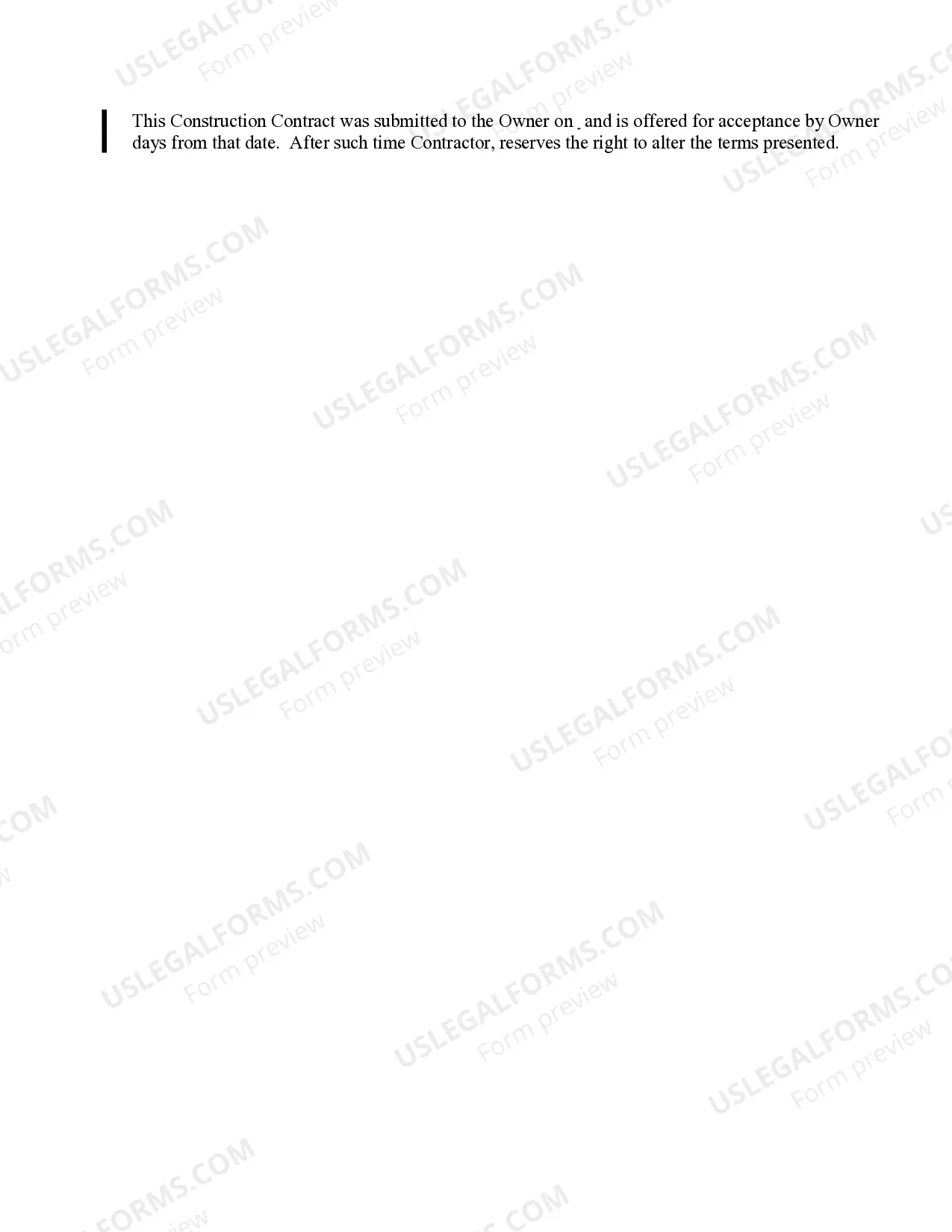 Preview Sheetrock Drywall Contract for Contractor