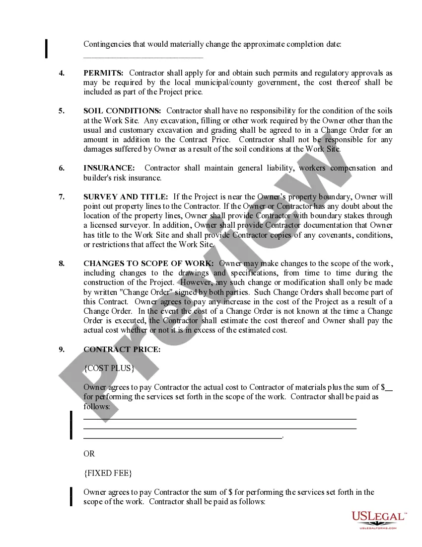 Preview Flooring Contract for Contractor