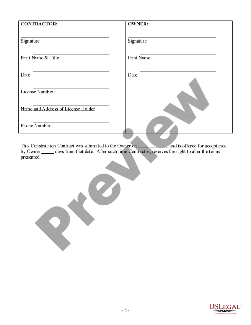 Get Construction Contract Cost Plus or Fixed Fee Preview Construction Contract Cost Plus or Fixed Fee