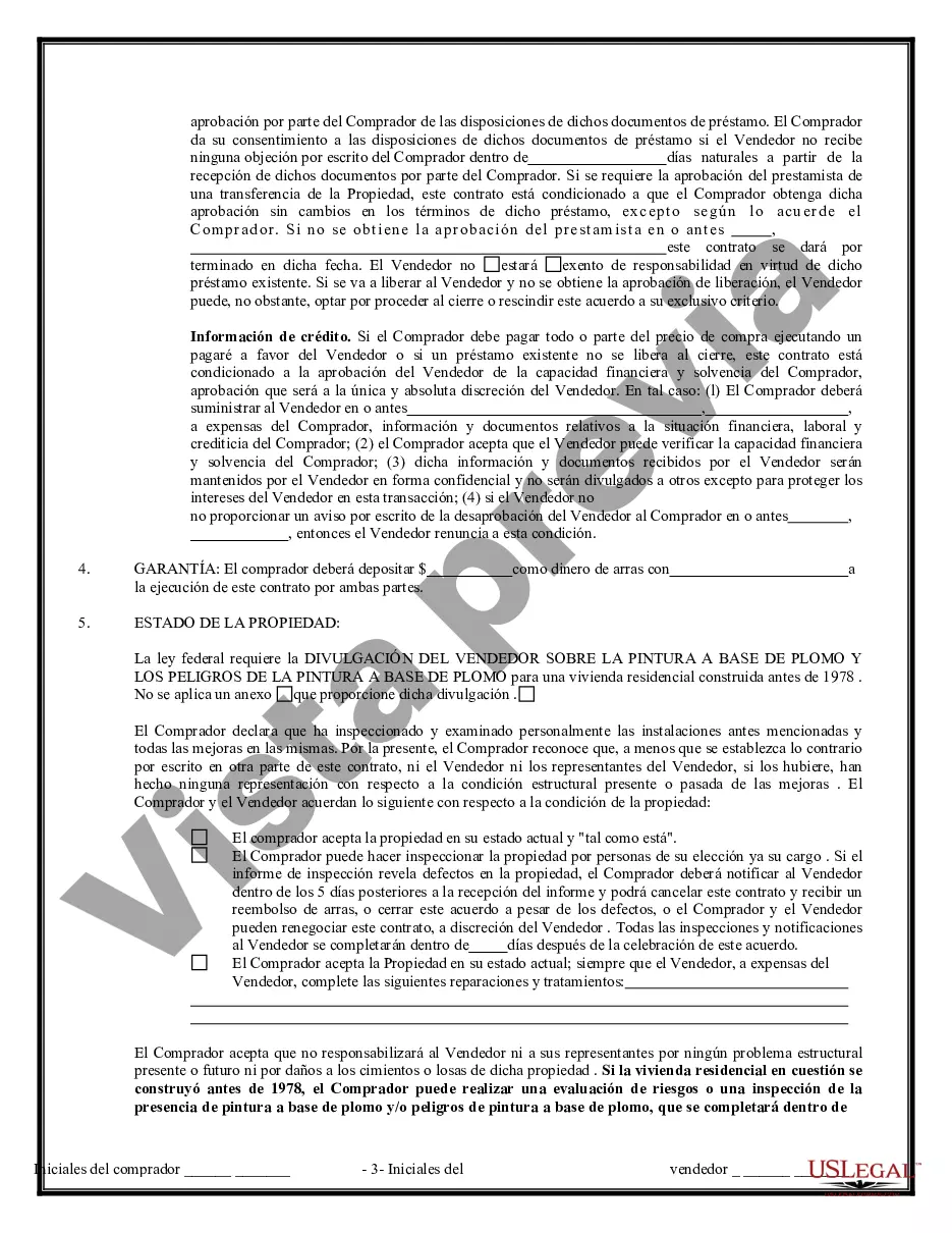 Preview Contrato de Compraventa de Bienes Inmuebles sin Corredor para Acuerdo de Venta de Casa Residencial