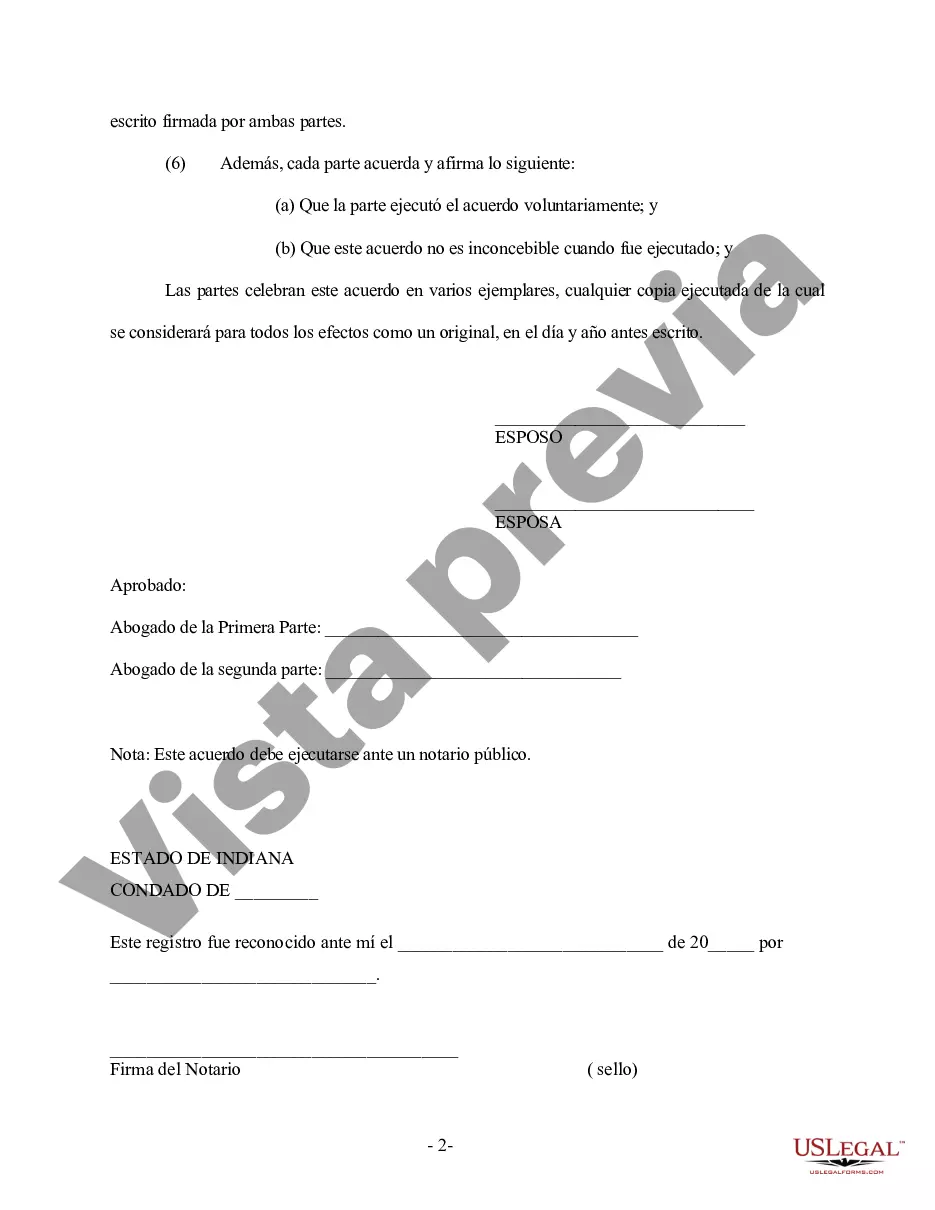 Preview Revocación del Acuerdo Prematrimonial o Prenupcial