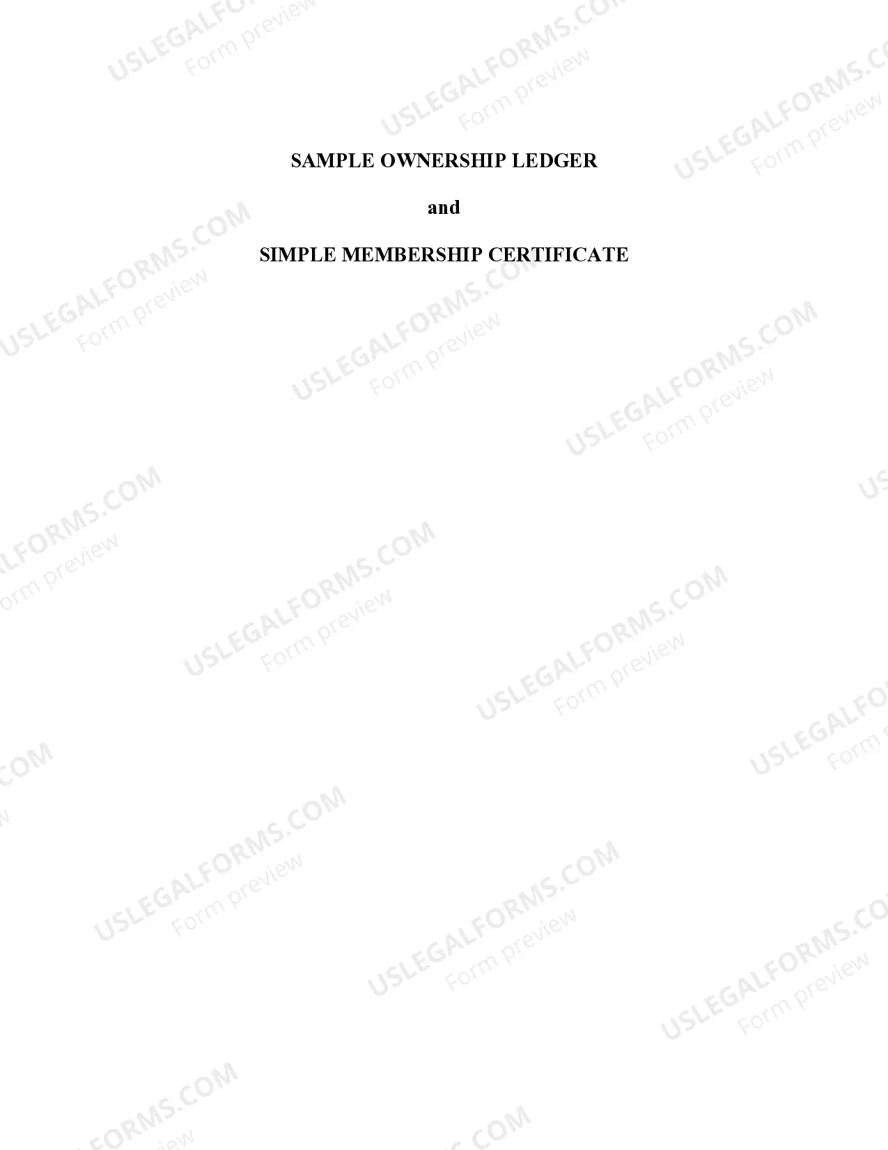 Preview Indiana Professional Limited Liability Company PLLC Formation Package.