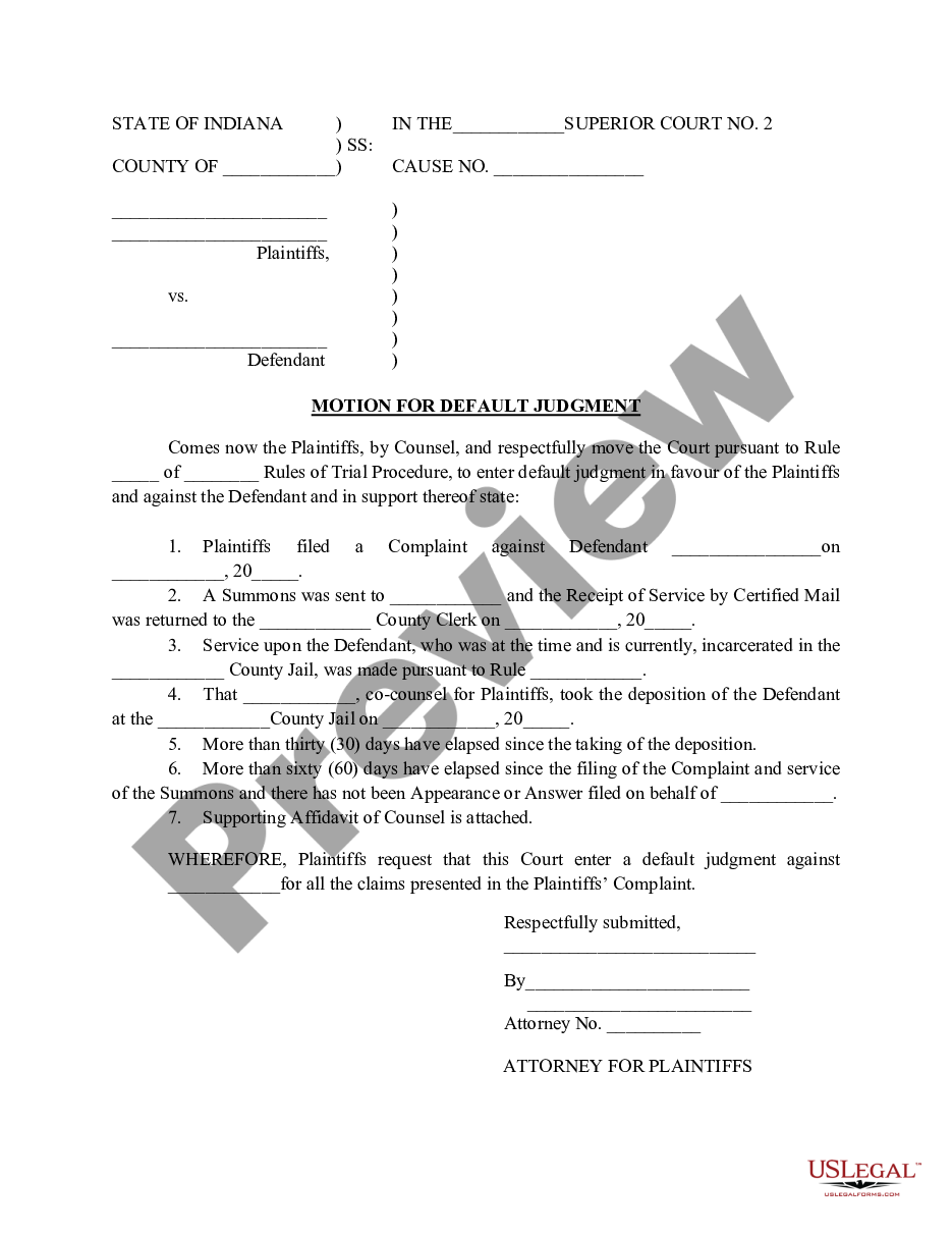 Motion For Summary Judgment Form US Legal Forms