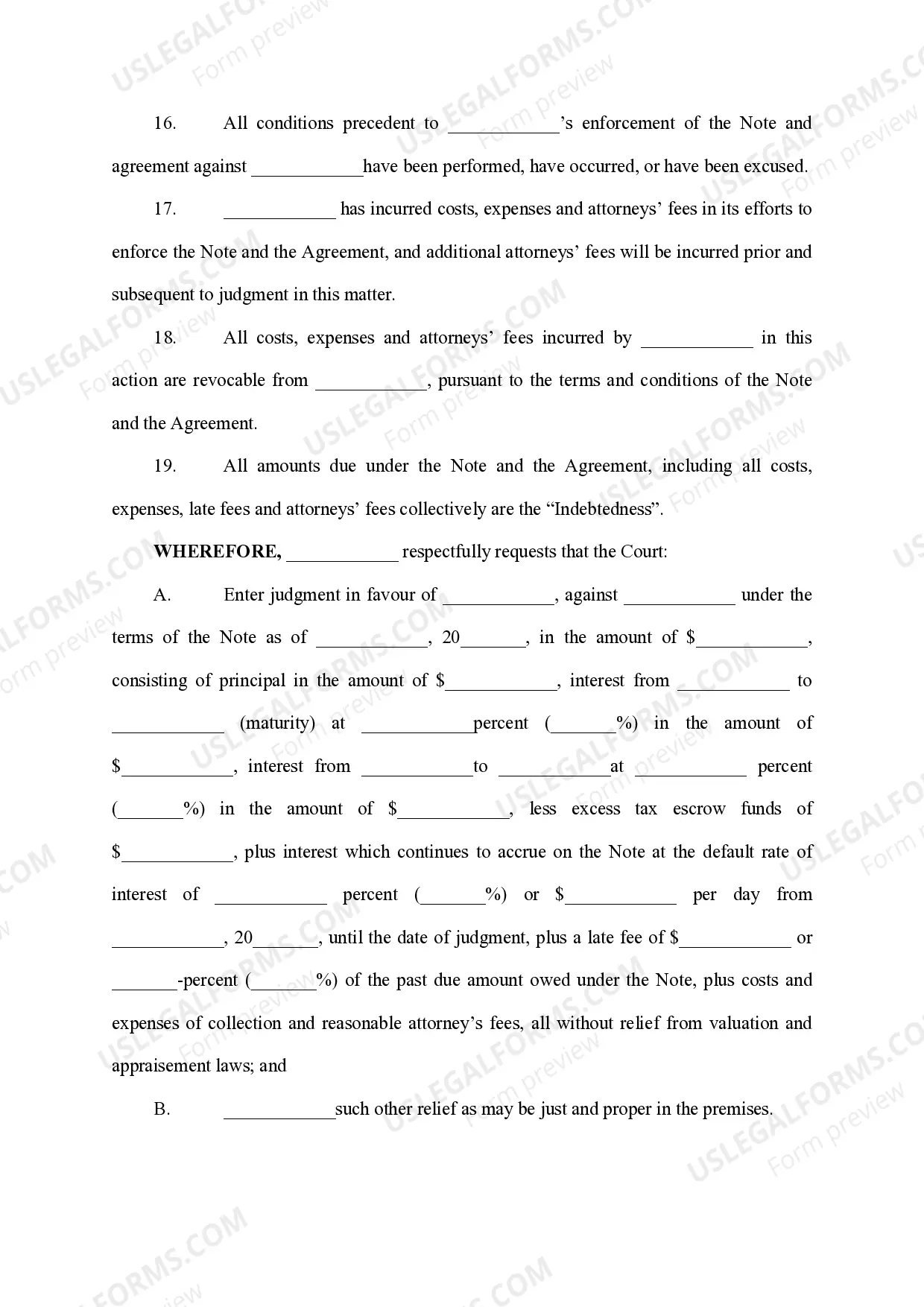 Preview Verified Complaint