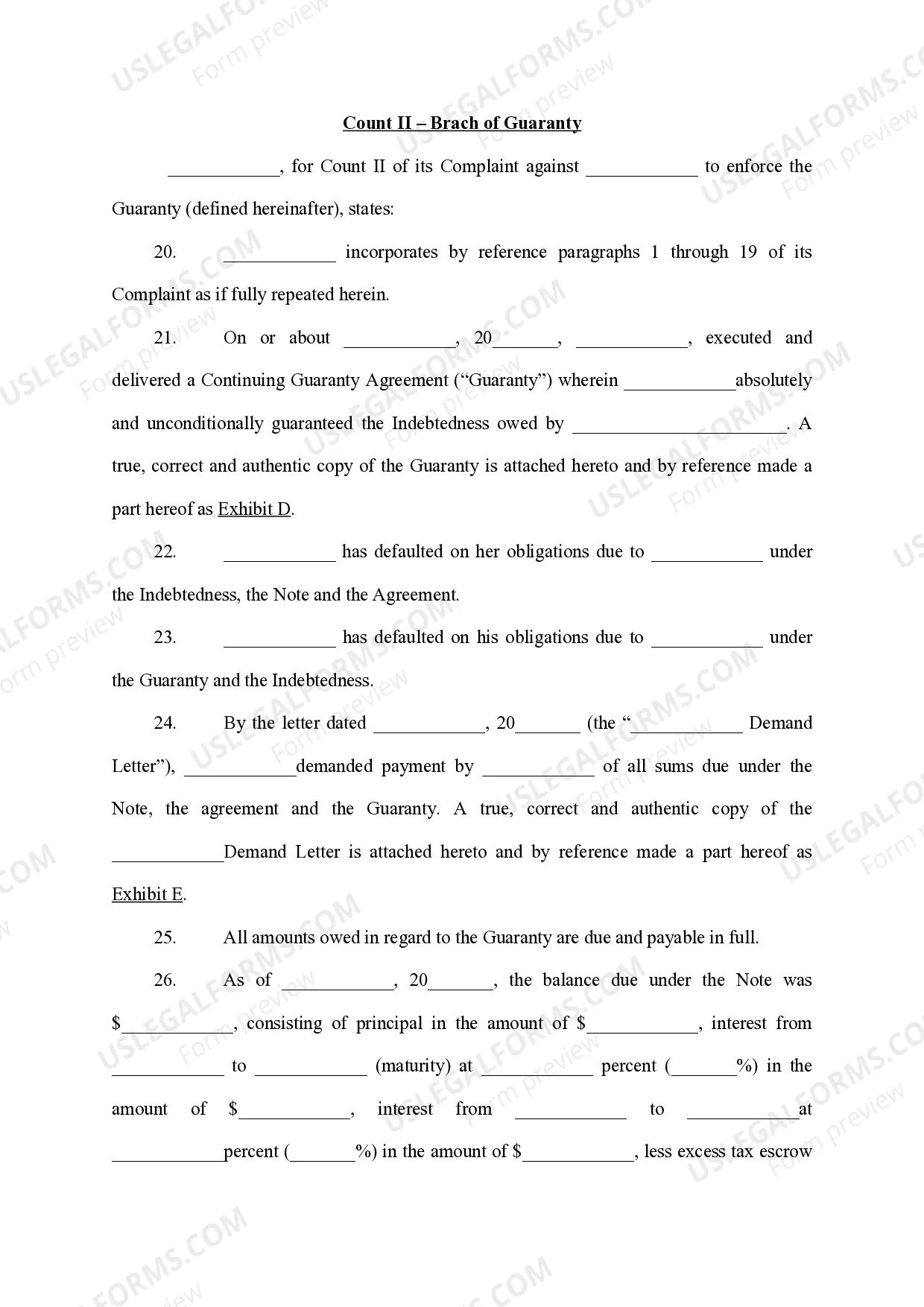 Preview Verified Complaint