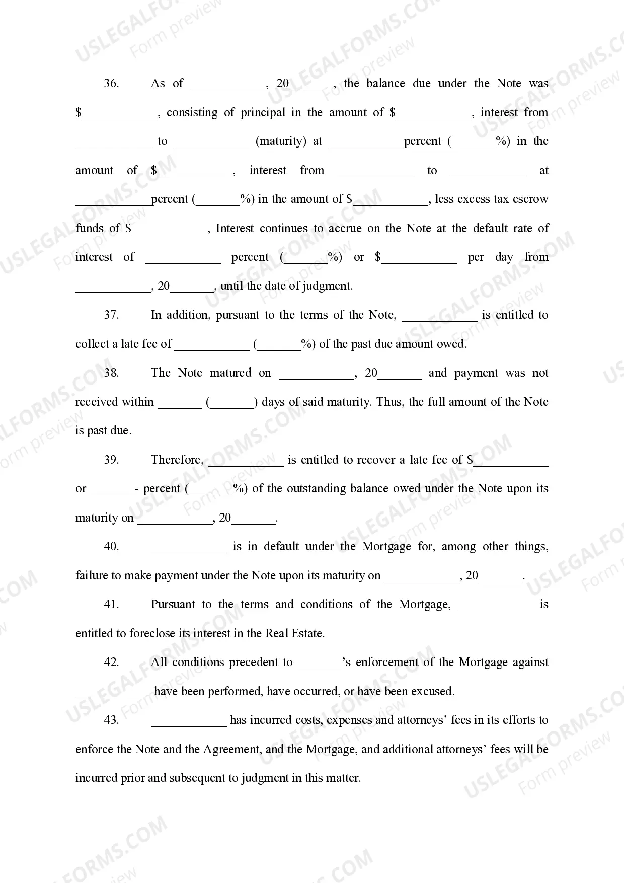 Preview Verified Complaint